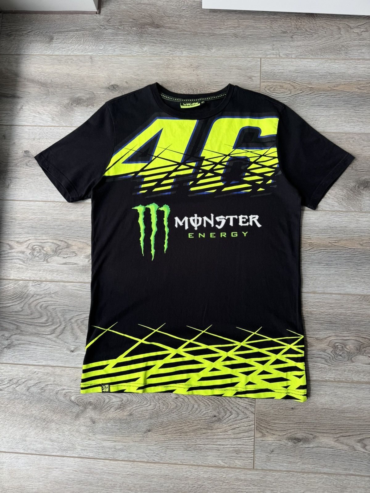 Vintage Vintage Valentino Rossi VR46 Monster Energy Racing Tee Size US M / EU 48-50 / 2 - 1 Thumbnail