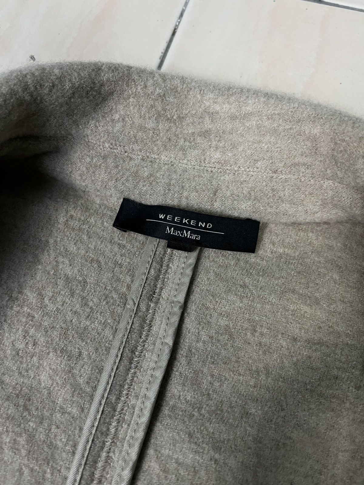 Max Mara × Weekend Max Mara Max Mara Weekend Cropped Wool Blazer Size S / US 4 / IT 40 - 10 Thumbnail