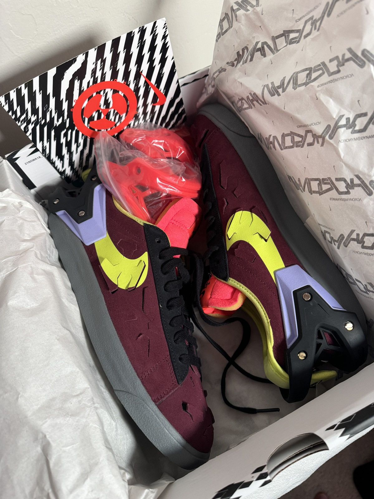 Acronym × Errolson Hugh × Nike Nike x Acronym Blazer Low / ACRNM New Size US 8.5 / EU 41-42 - 2 Thumbnail