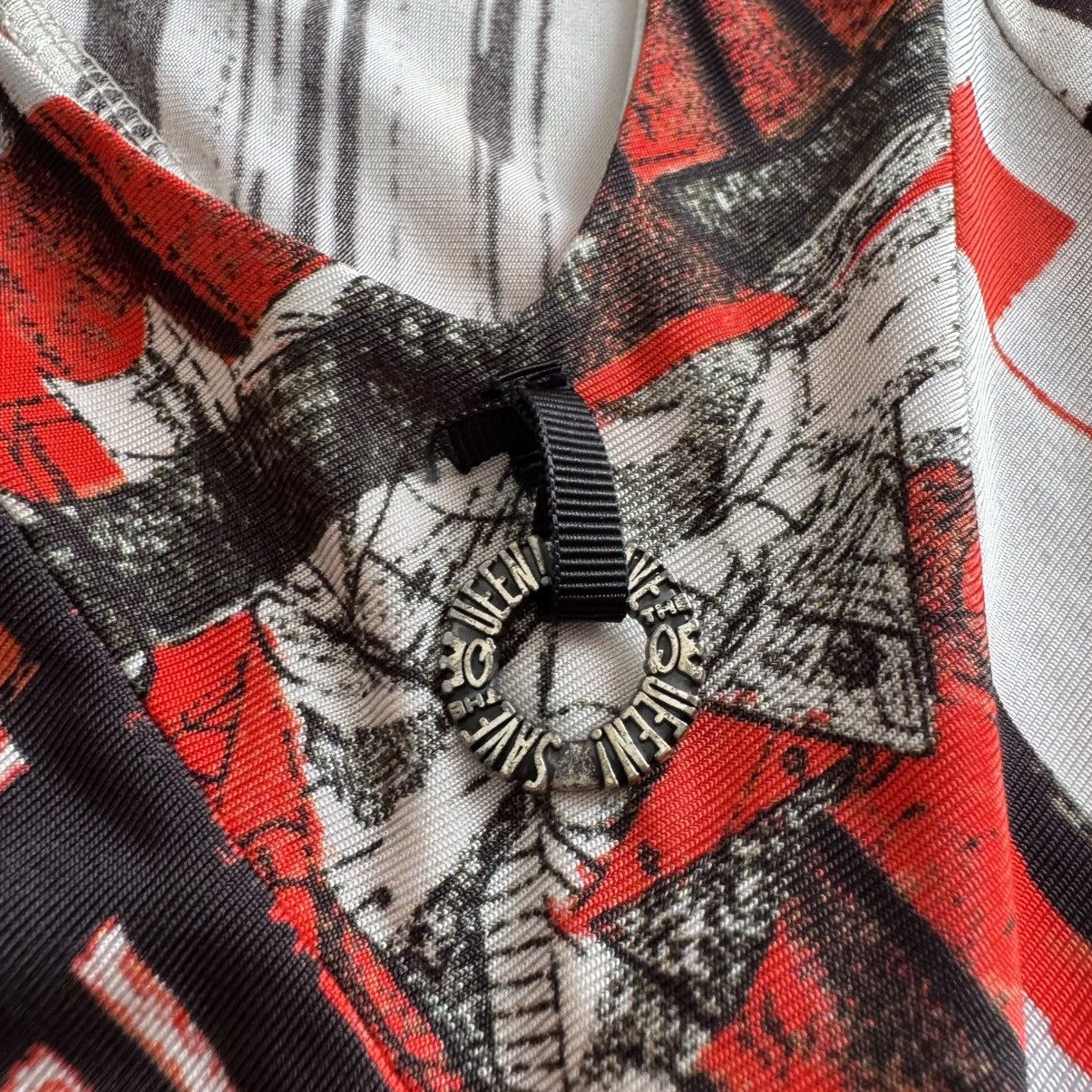 Hysteric Glamour Save the Queen Italy Vintage Y2K Abstract Art Dress Size M / US 6-8 / IT 42-44 - 19 Thumbnail