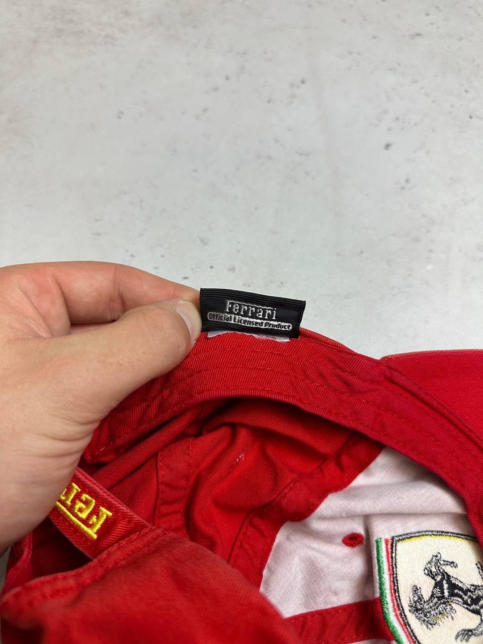 Ferrari × Vintage Vintage Ferarri F-1 Racing Cap Y2K Os Size ONE SIZE - 4 Thumbnail