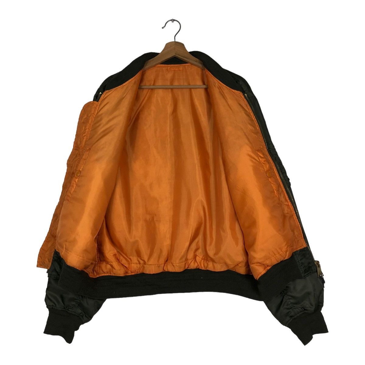 Vintage 🔥VINTAGE REVERSIBLE BOMBER JACKET MILITARY GARMENTS Size US L / EU 52-54 / 3 - 13 Thumbnail