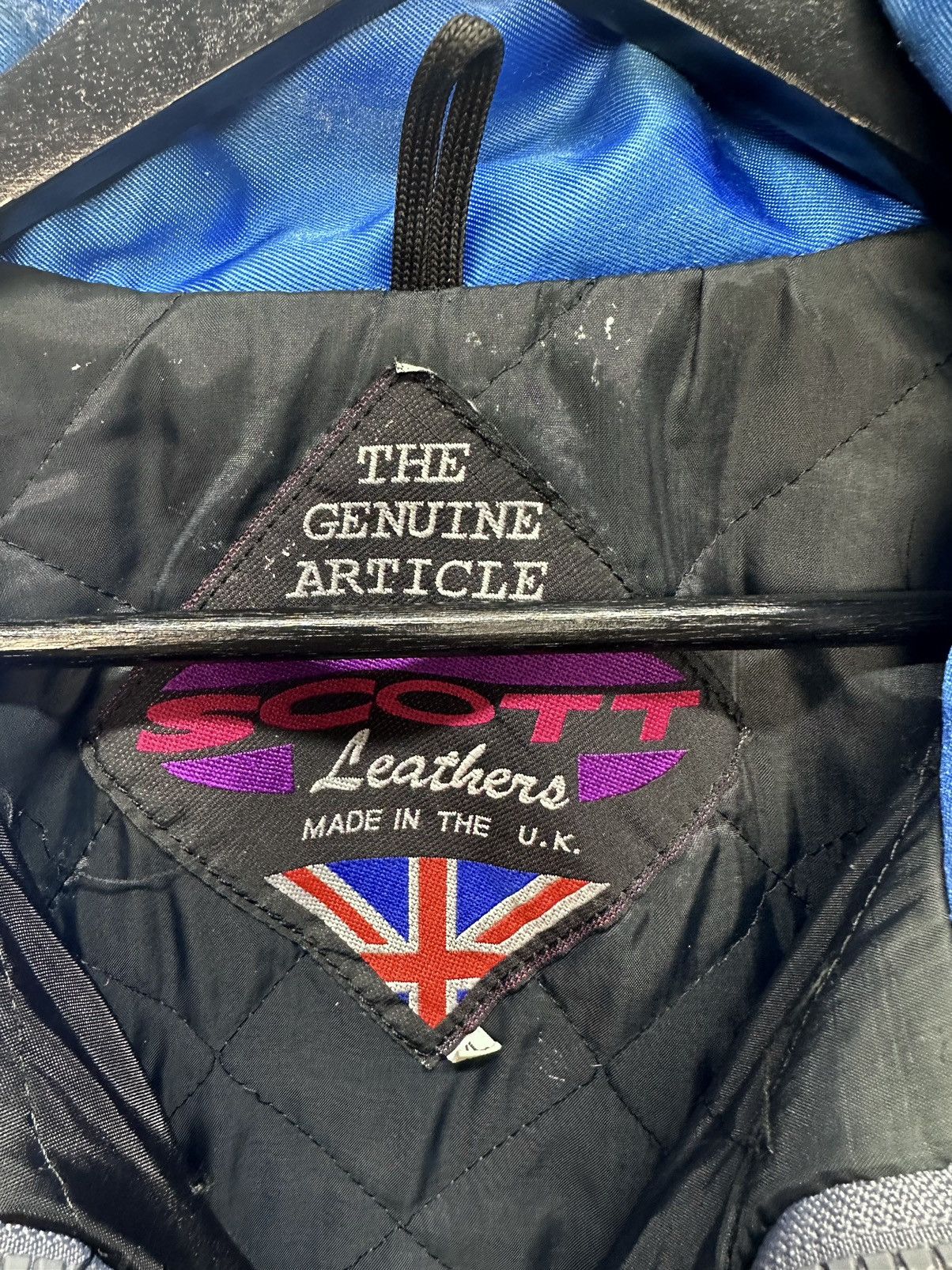 NASCAR Racing Jacket Moto Vodafone F1 Nascar Leather Red Bull Lucky Size US XL / EU 56 / 4 - 7 Thumbnail