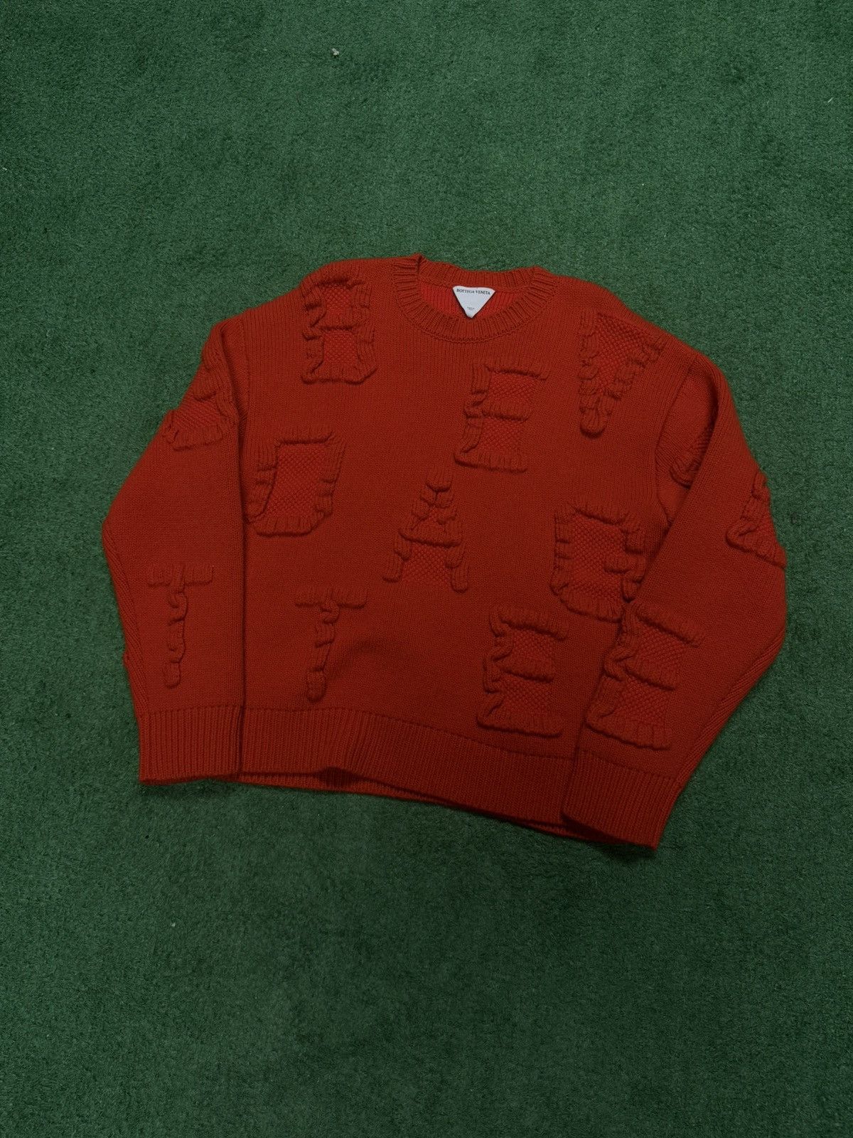 Bottega Veneta Bottega Veneta spellout sweater sized medium Size US M / EU 48-50 / 2 - 1 Thumbnail