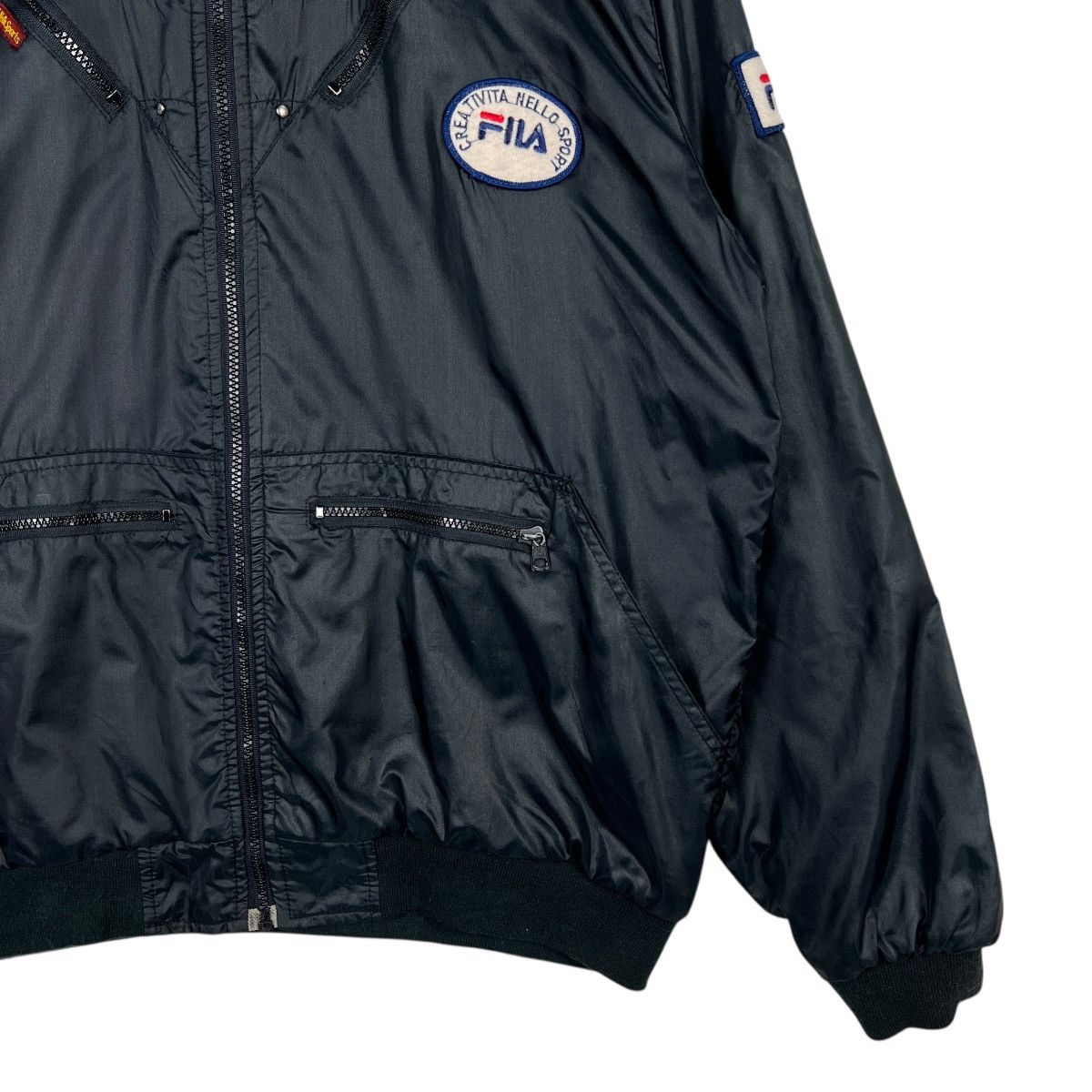Fila 🔥 Vintage Fila Creativita NelloSport Zip Up Jacket Size US XL / EU 56 / 4 - 7 Thumbnail