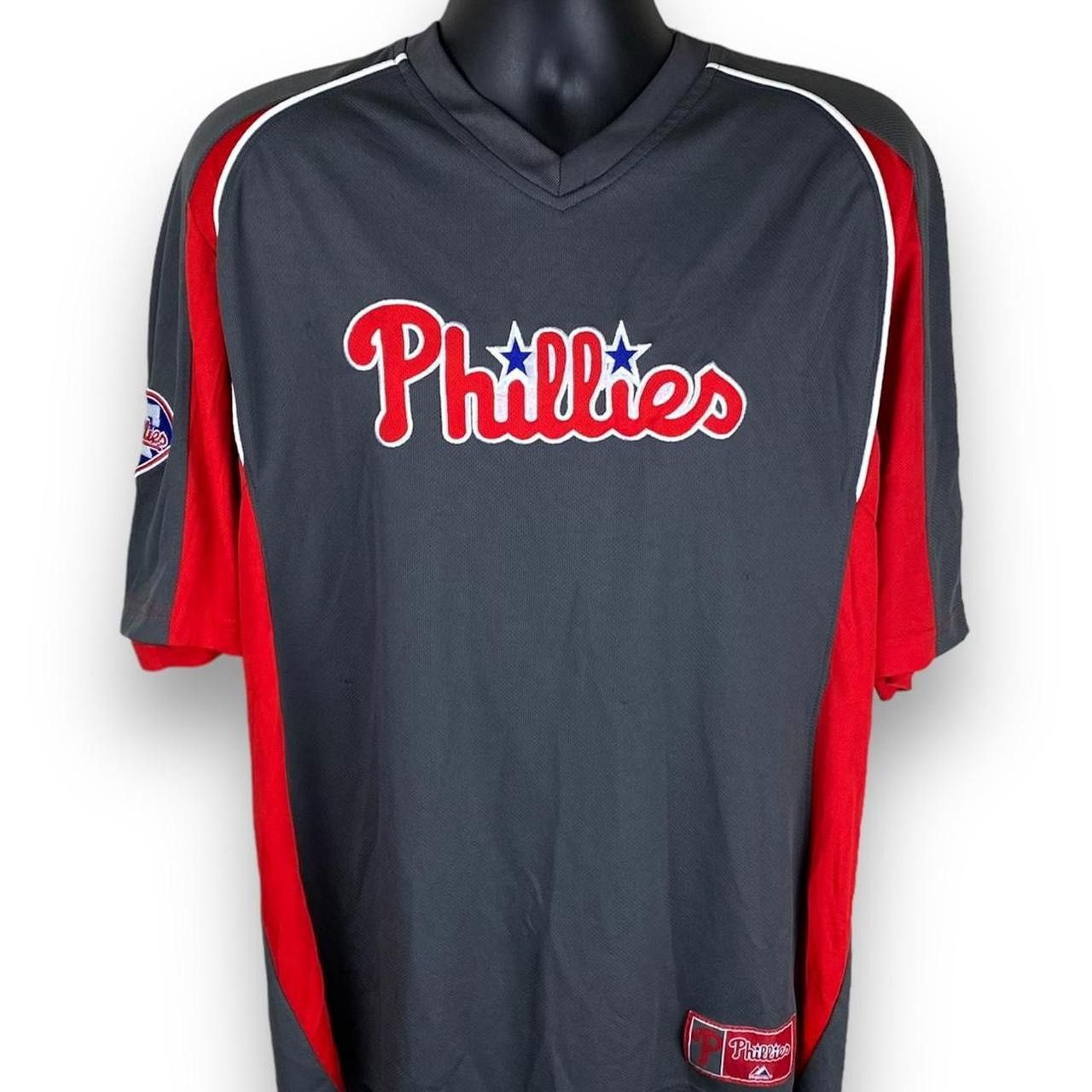 MLB × Majestic × Vintage Vintage Majestic MLB Philadelphia Phillies Jersey Shirt Size US XL / EU 56 / 4 - 1 Thumbnail