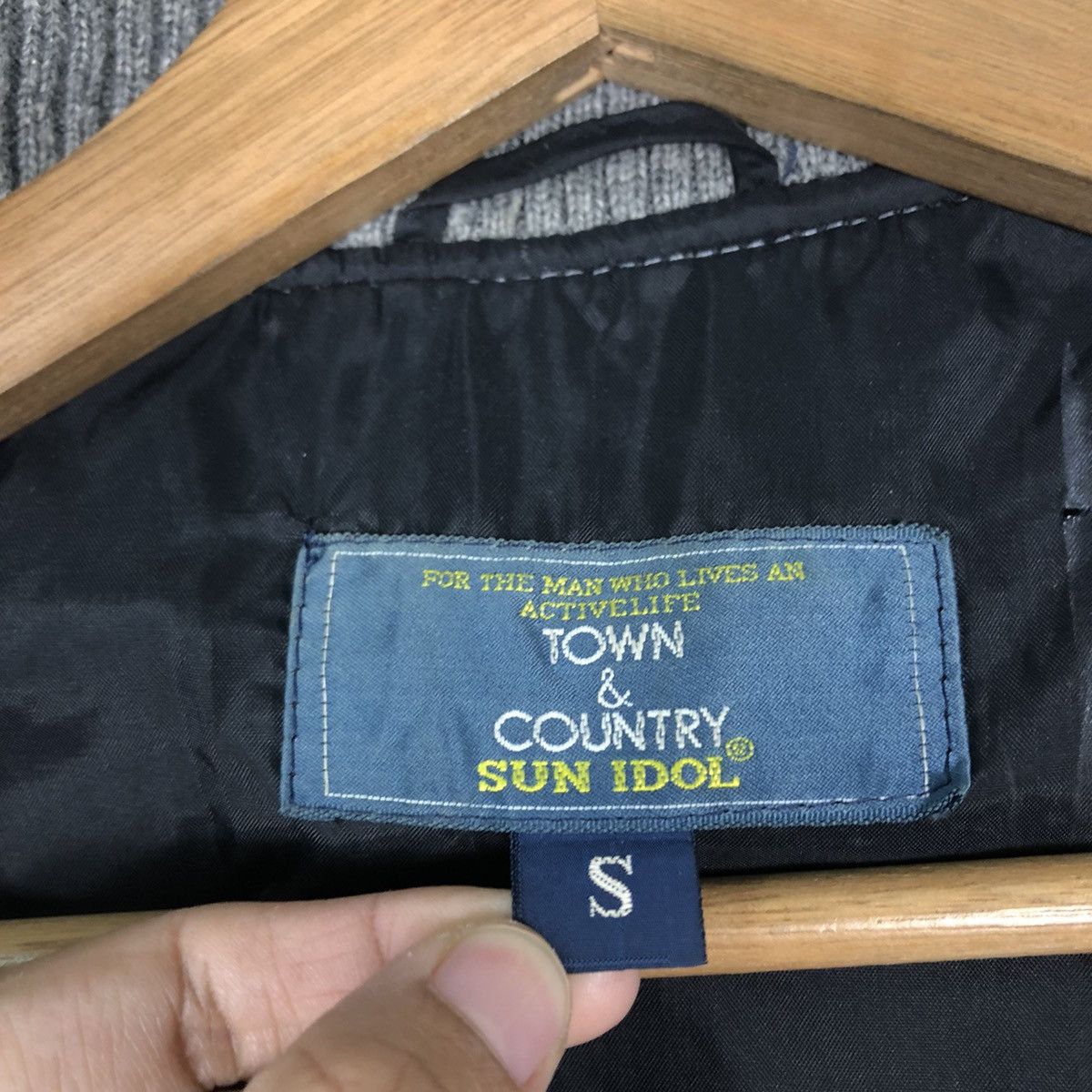 Japanese Brand 🔥Vtg Varsity Jacket Town & Country Japan Made Size US S / EU 44-46 / 1 - 15 Thumbnail