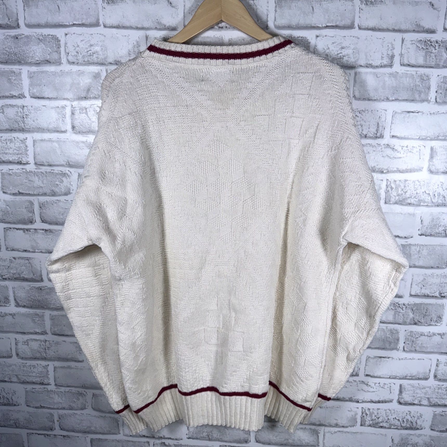 Vintage VTG McBriar USA Made Buick Sweater Mens Size L Beige Pullover USA Theme Men Size L Size US L / EU 52-54 / 3 - 4 Thumbnail