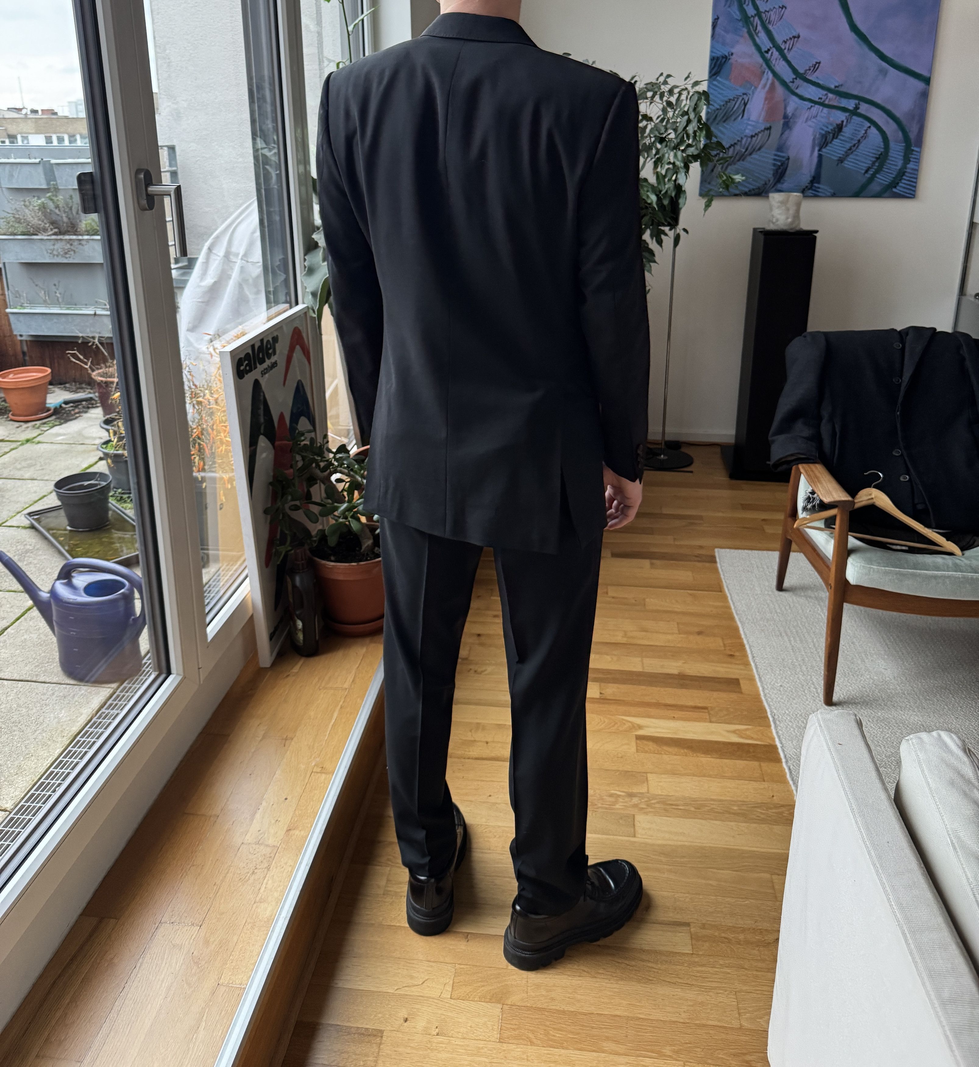 Joop! Joop! Classic Black Suit Size 44R - 3 Thumbnail