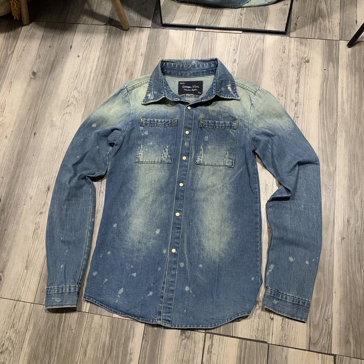 Japanese Brand Number(N)ine Jeans Shirts Size US M / EU 48-50 / 2 - 1 Thumbnail