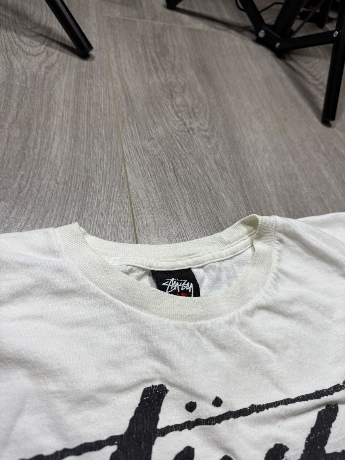 Stussy × Vintage Stussy John Yates Police Shirt Stussy World Tribe Rare 90s Size US XL / EU 56 / 4 - 3 Thumbnail
