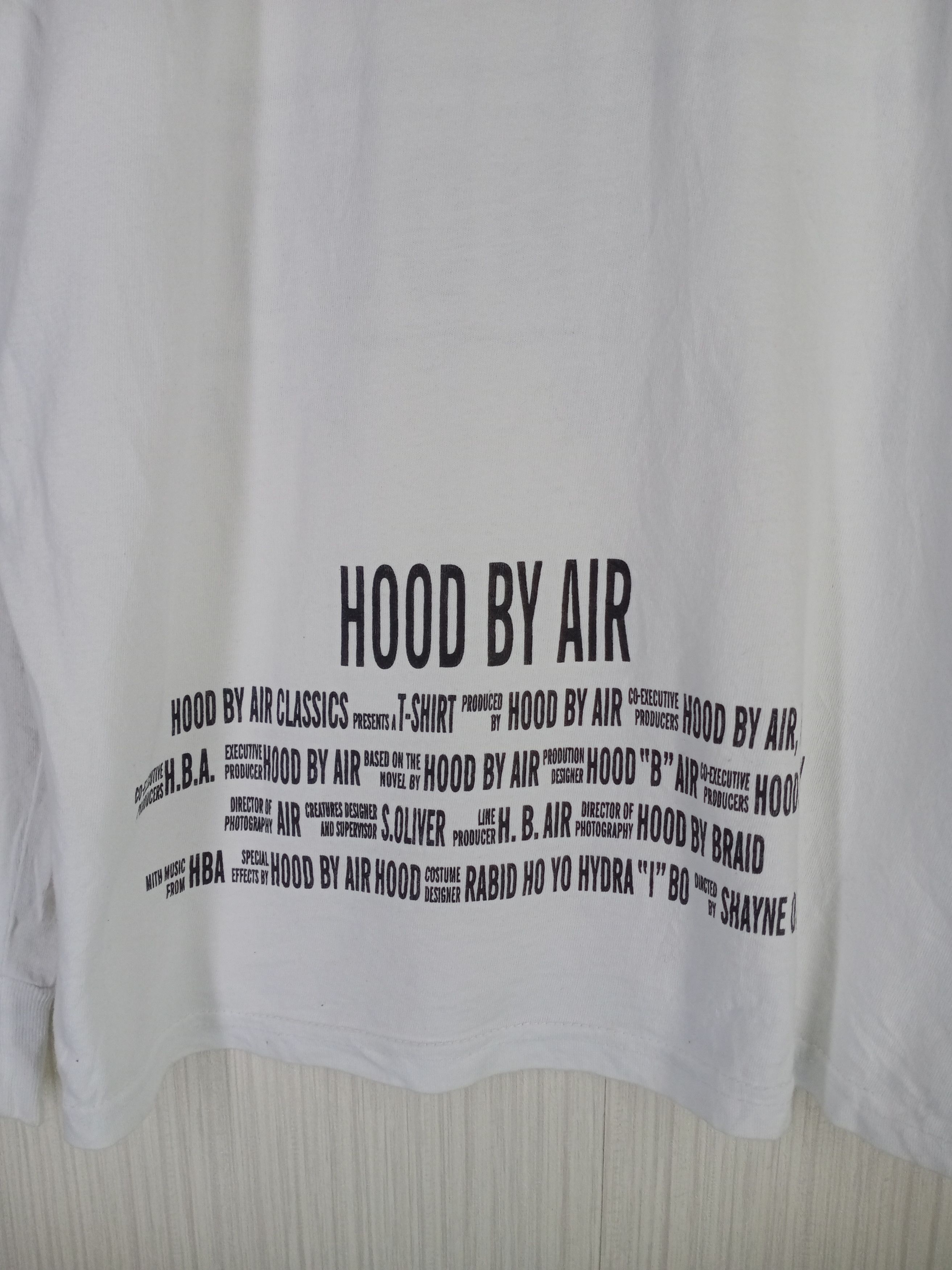 Hood By Air Rare Hood By Air Long Sleeve Tshirt Size US M / EU 48-50 / 2 - 3 Thumbnail