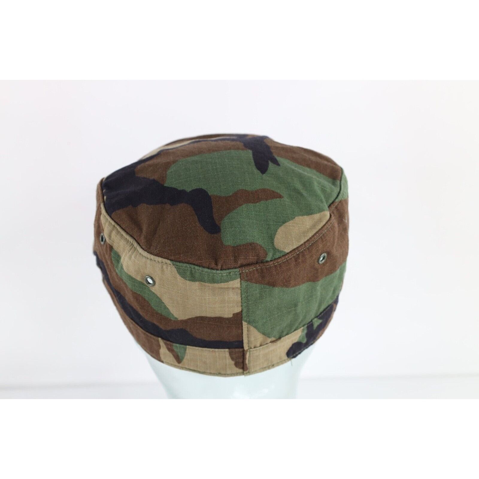 Vintage Vintage 90s Faded Military Issue Camouflage Hot Weather Cap Size ONE SIZE - 3 Thumbnail