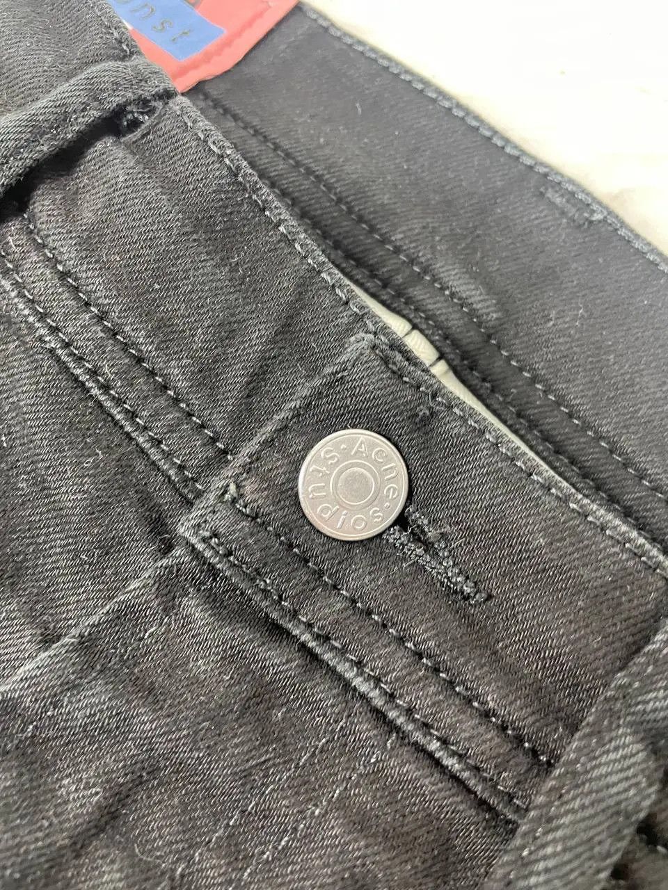 Acne Studios Acne Studio North Stay Black Denim Jeans Size US 31 - 5 Thumbnail