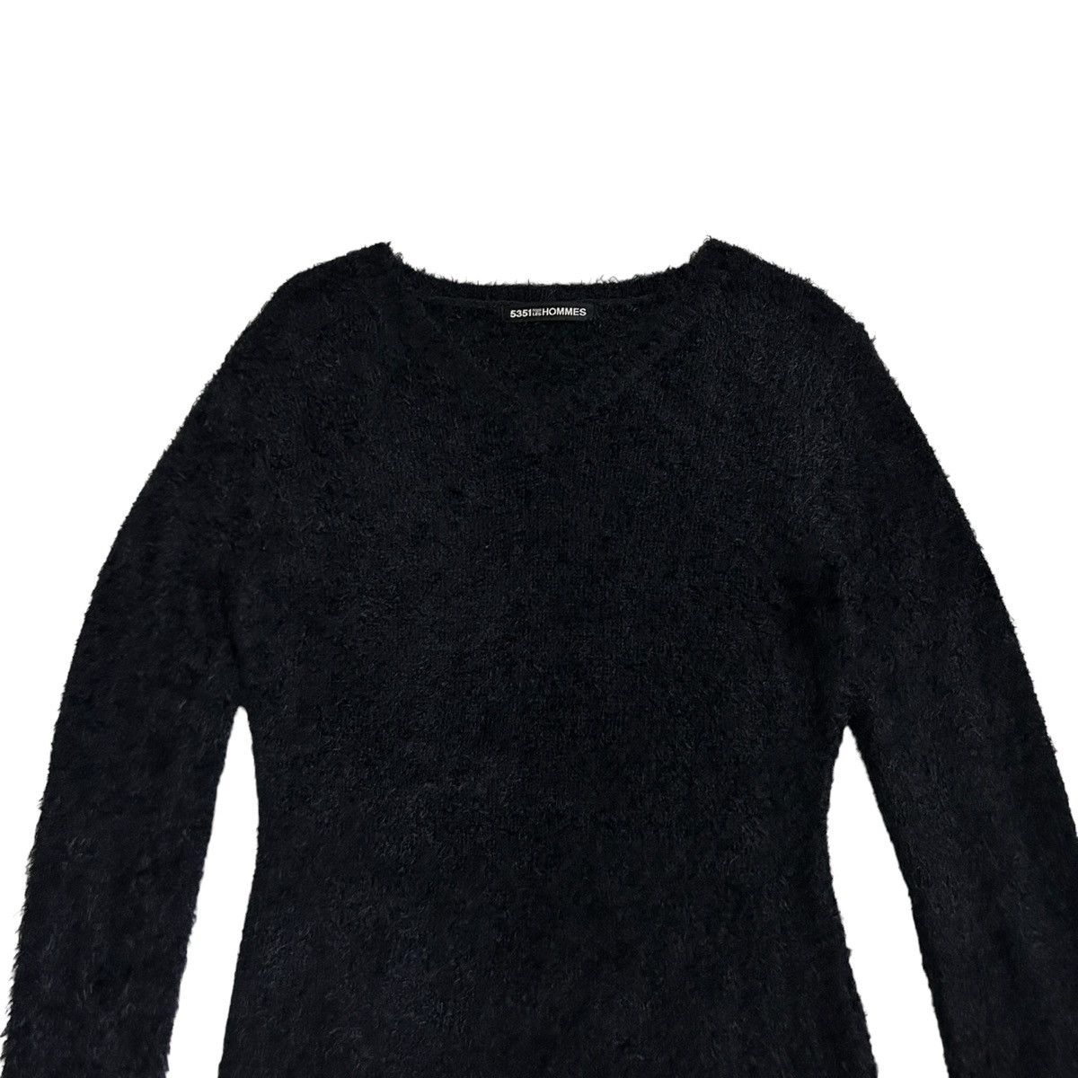 5351 POUR LES HOMMES × Japanese Brand 2000s 5351 Pour Les Hommes - Mohair Top Size US M / EU 48-50 / 2 - 5 Thumbnail
