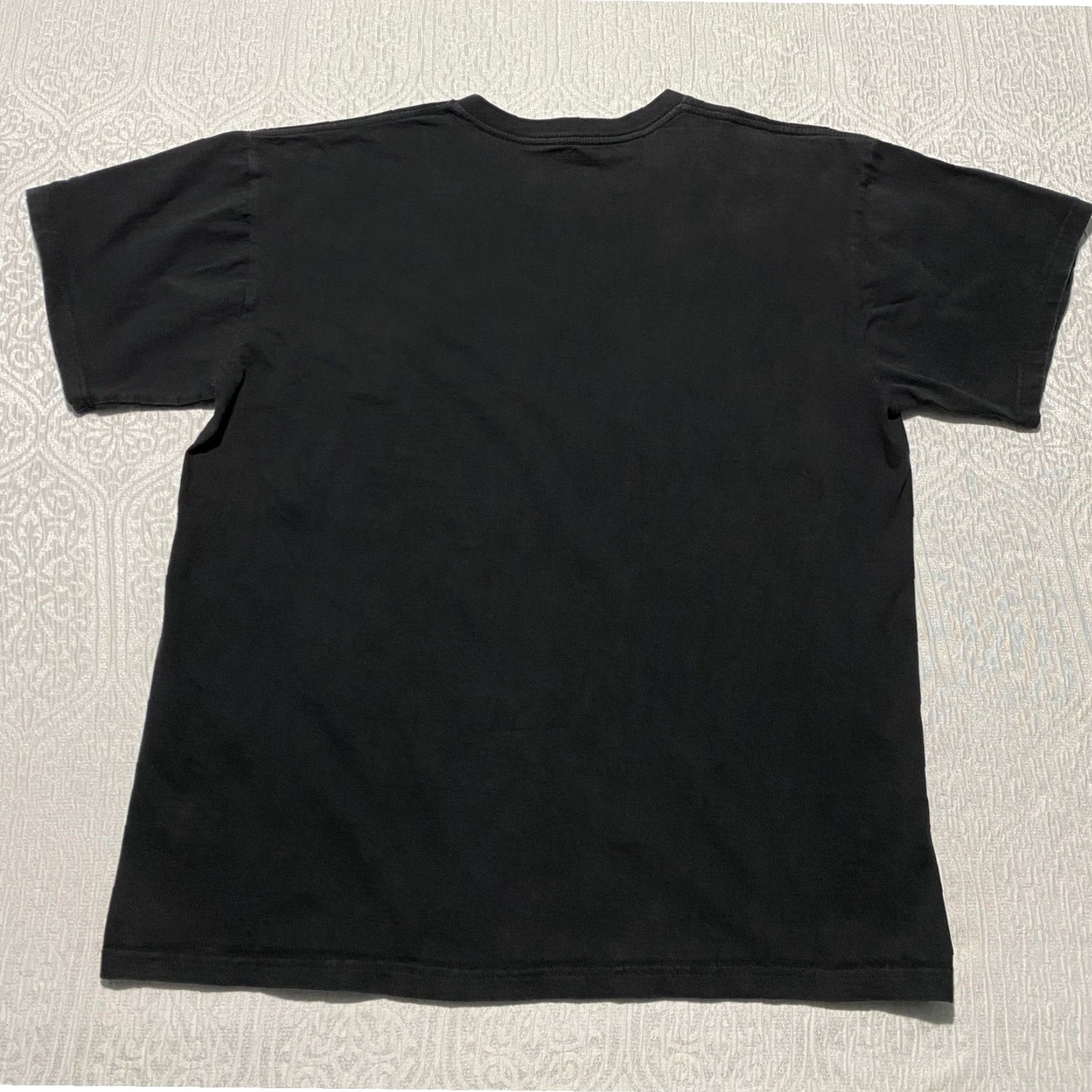 Vintage Motorcade Detroit Skull Ice Basketball Graphic T-Shirt Mens L Black Size US L / EU 52-54 / 3 - 3 Thumbnail