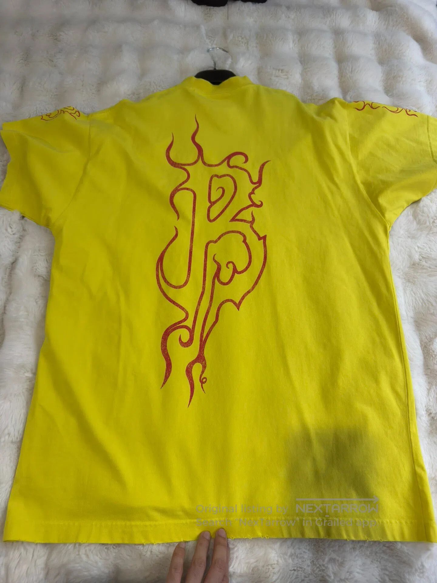 Balenciaga Balenciaga Flame Logo Short-sleeve T-shirt| Size US S / EU 44-46 / 1 - 6 Thumbnail