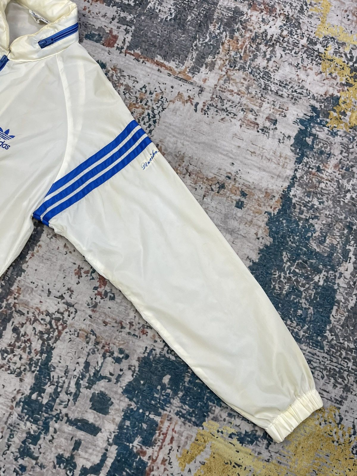 Adidas Vtg 80s Adidas Trefoil Lightweight Running Jacket Size US S / EU 44-46 / 1 - 7 Thumbnail