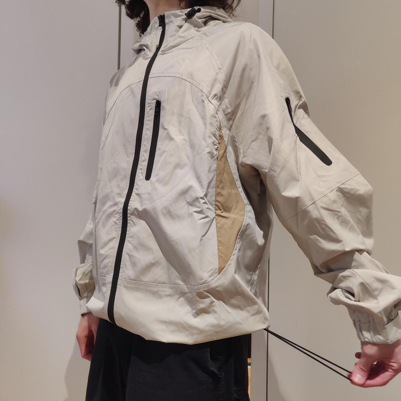 Other Cream Panelled Waterproof Teflon Zip Jacket Size US M / EU 48-50 / 2 - 2 Thumbnail