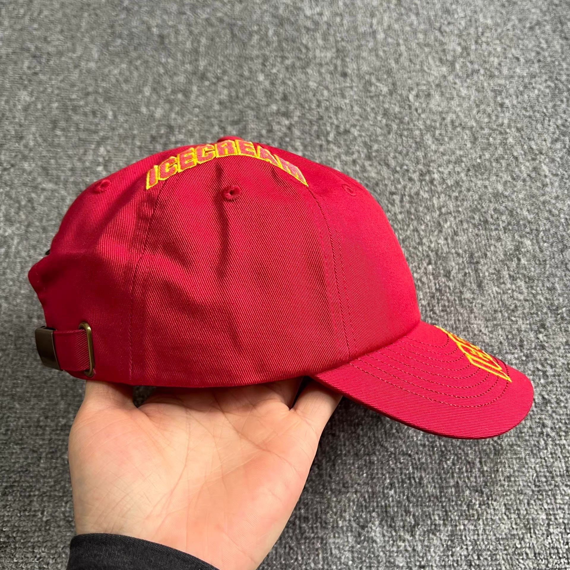 Billionaire Boys Club BBC ICECREAM Arch Embroidered Curved Brim Baseball Cap Q7 Size ONE SIZE - 8 Thumbnail