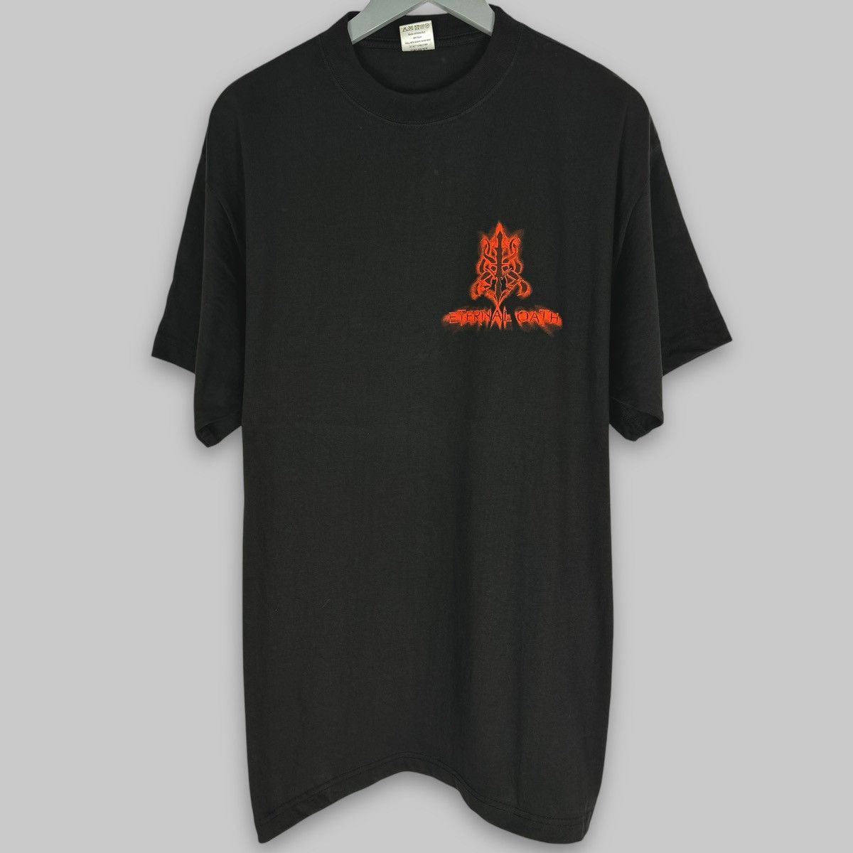 Band Tees Vintage 1999 Eternal Oath Through The Eyes Of Hatred T Shirt Size US XL / EU 56 / 4 - 2 Thumbnail