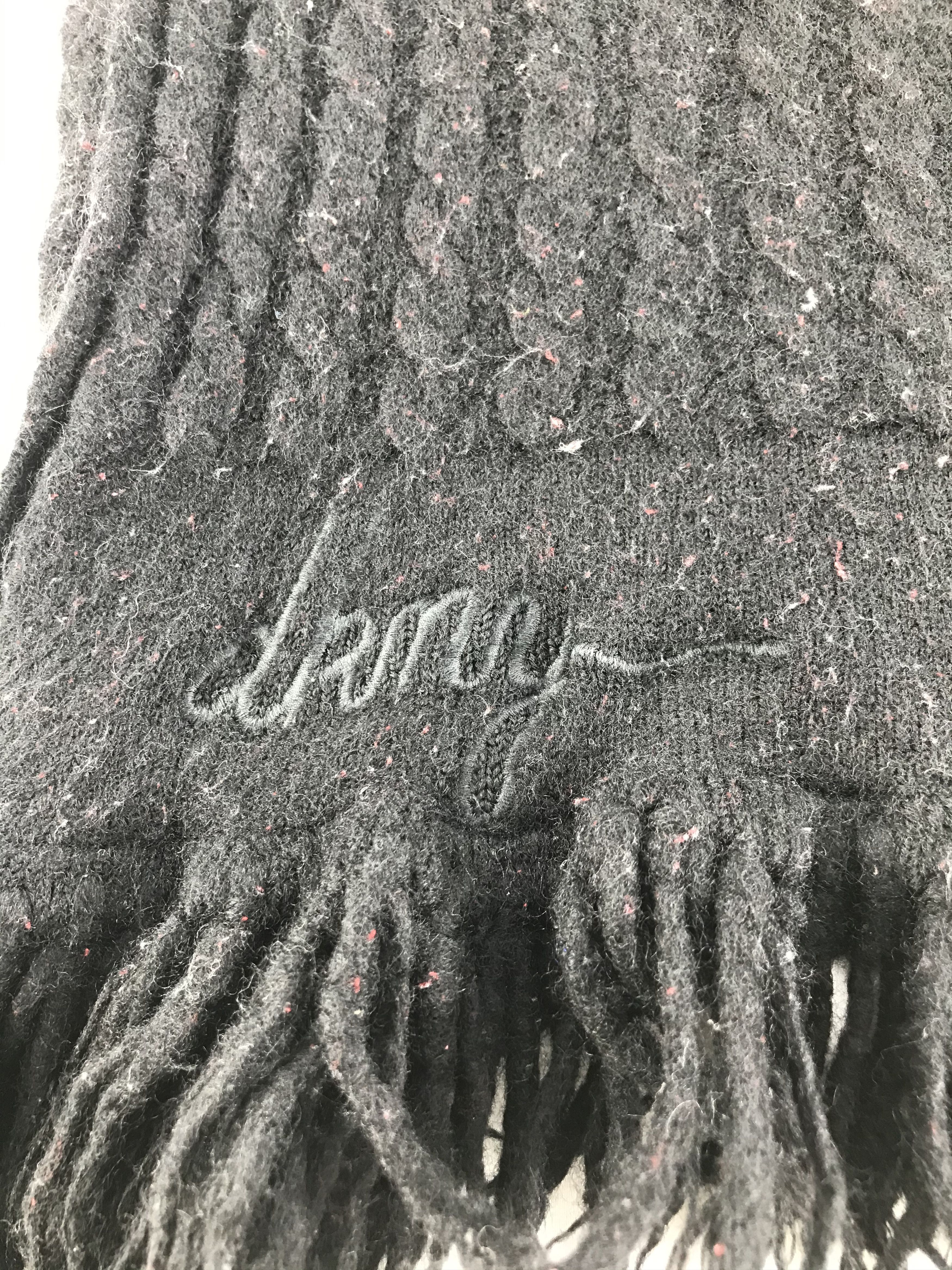 DKNY DKNY Wool Scarf Muffler V106 Size ONE SIZE - 4 Thumbnail