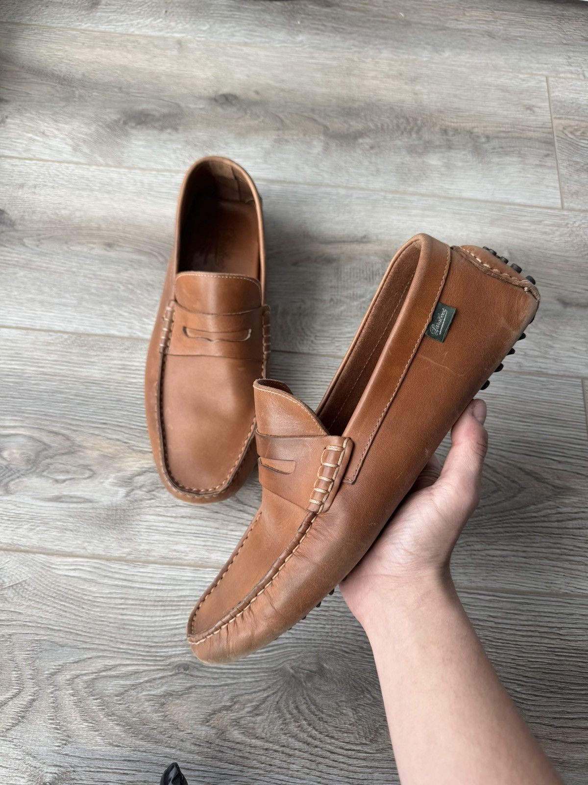 Paraboot Vintage Paraboot Veritable Mocassin Men's Loafers Size US 10 / EU 43 - 2 Thumbnail