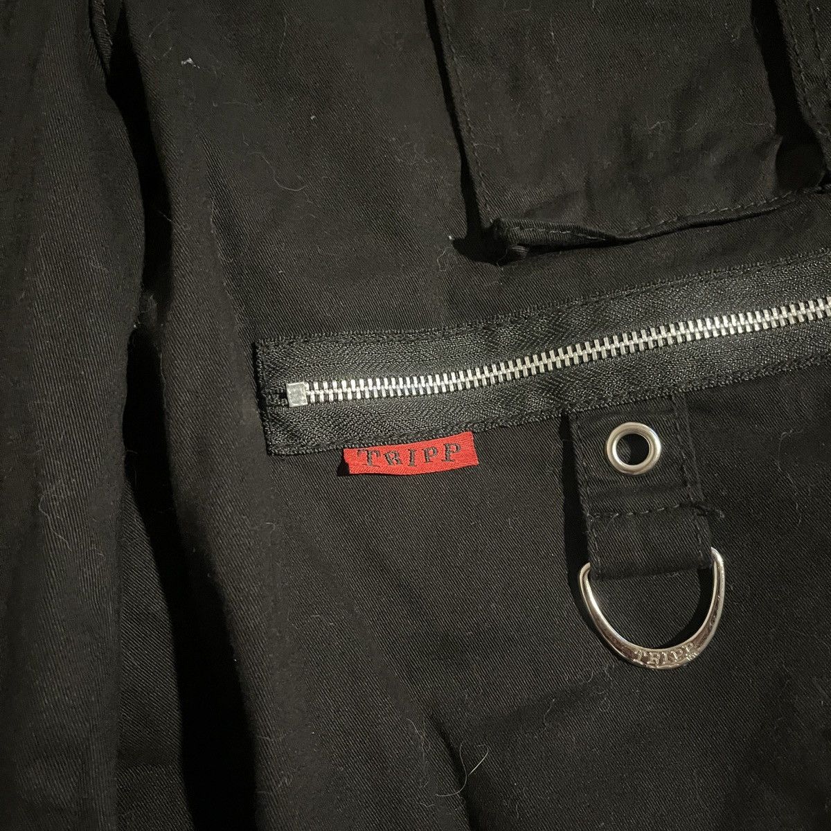 Tripp NYC Black Silver Tripp NYC X-Strap Size US 34 / EU 50 - 3 Thumbnail