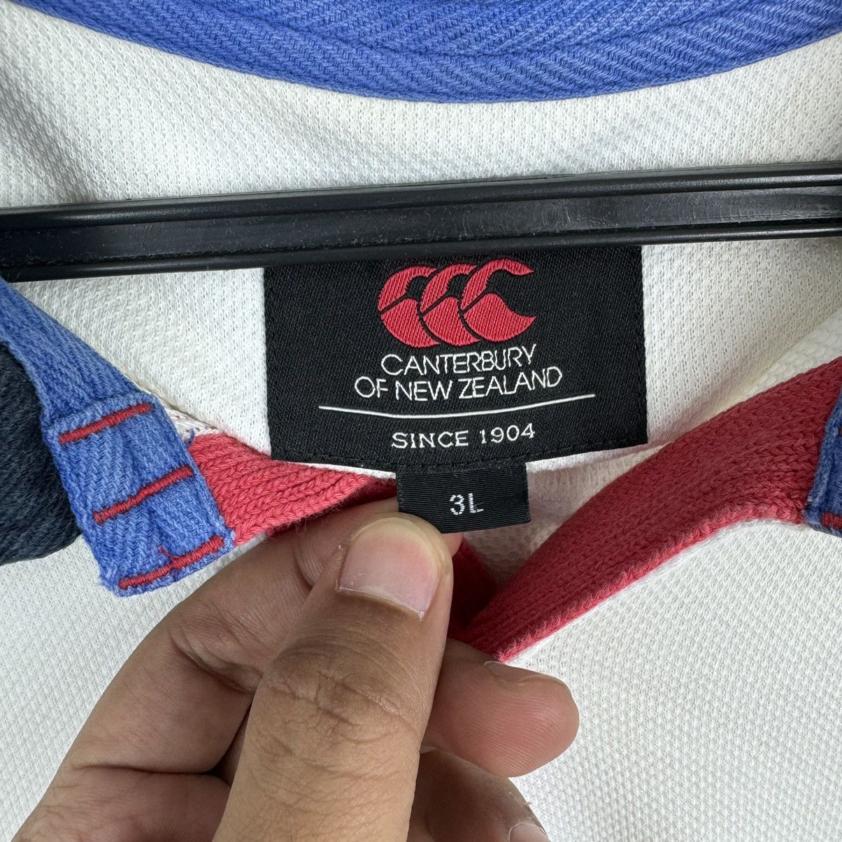 Canterbury of New Zealand × Vintage Vintage Canterbury Of New Zealand Shirt Size US XXL / EU 58 / 5 - 3 Thumbnail