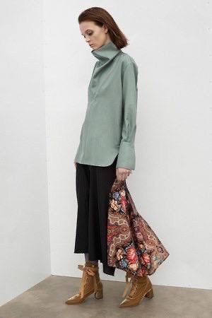 Yohji Yamamoto AW17 SAMPLE Y’s Pink by Takeshi Kosada Russian Floral Skirt Size 28" / US 6 / IT 42 - 2 Thumbnail