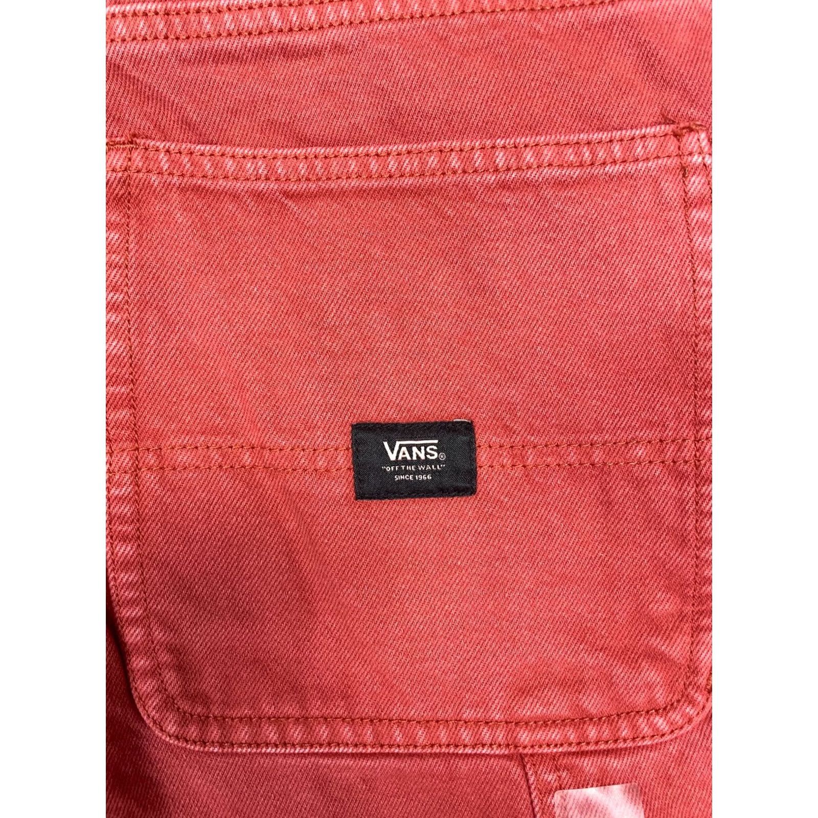 Vans Vans Drill Chore Carpenter Loose Denim Pant Mens Size 32 Red Ochre Brand New Size US 32 / EU 48 - 4 Thumbnail