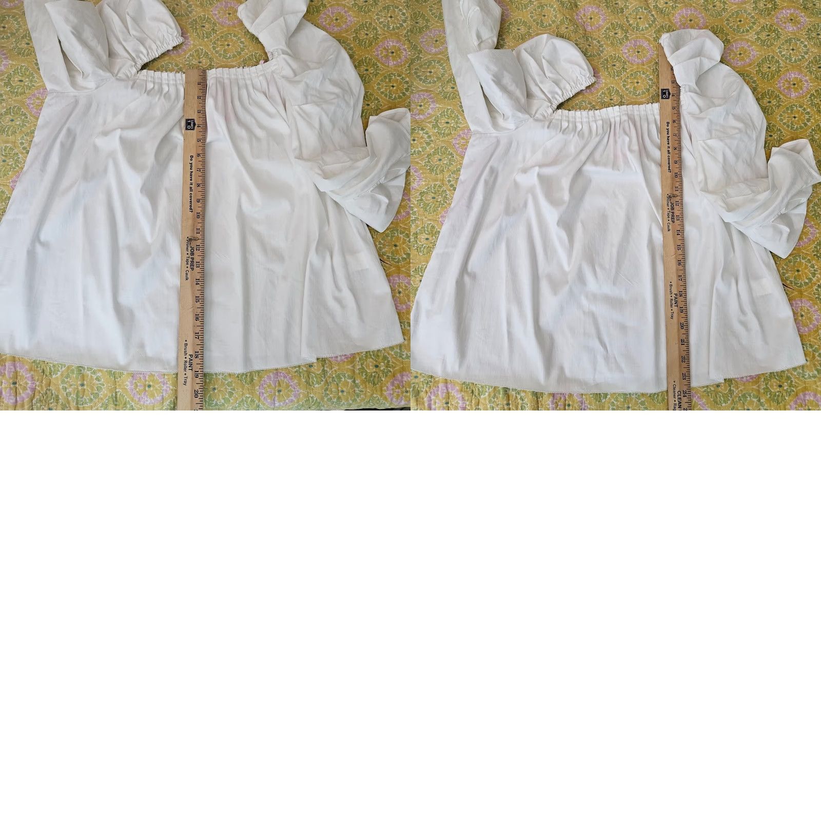 Vintage kate spade new york Women's Freshwhite Poplin Square Neck Blouse Size 8 NWT Size M / US 6-8 / IT 42-44 - 8 Thumbnail