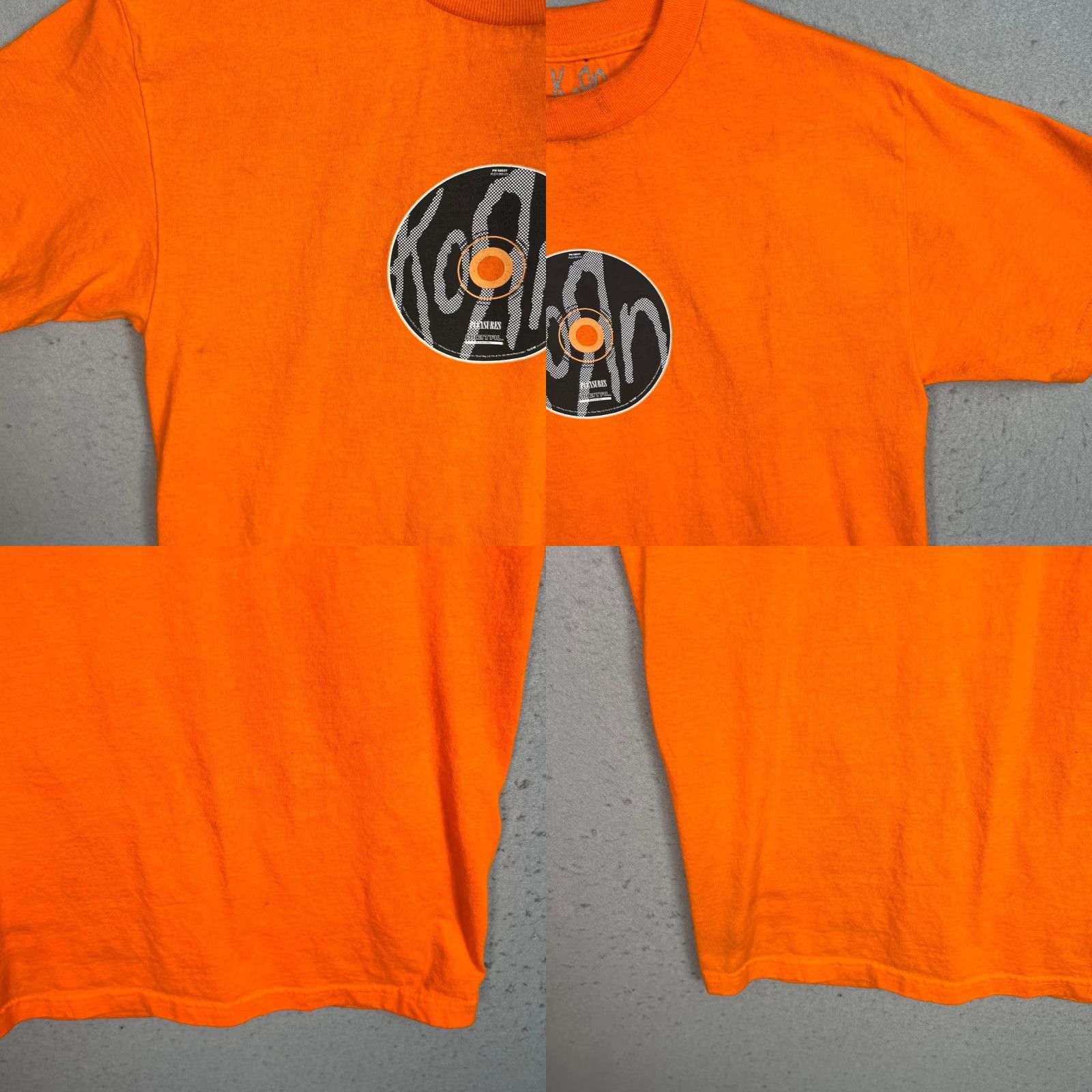 Pleasures VINTAGE Korn T-Shirt Shirt Adult Small Orange 100% Cotton 2018 Graphic Tee Mens Size US S / EU 44-46 / 1 - 8 Thumbnail