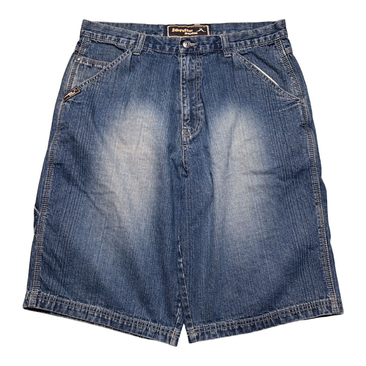 Other Vintage Y2K Jordin Denim Jean Shorts Jorts Carpenter Skater Size US 36 / EU 52 - 3 Thumbnail