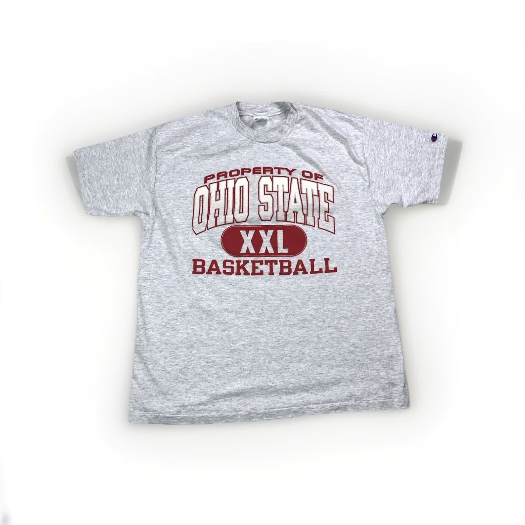 Champion VINTAGE Champion Ohio State Basketball USA Graphic Shirt XL Men's Gray Short Sleeve Crew Neck Size US XL / EU 56 / 4 - 2 Thumbnail