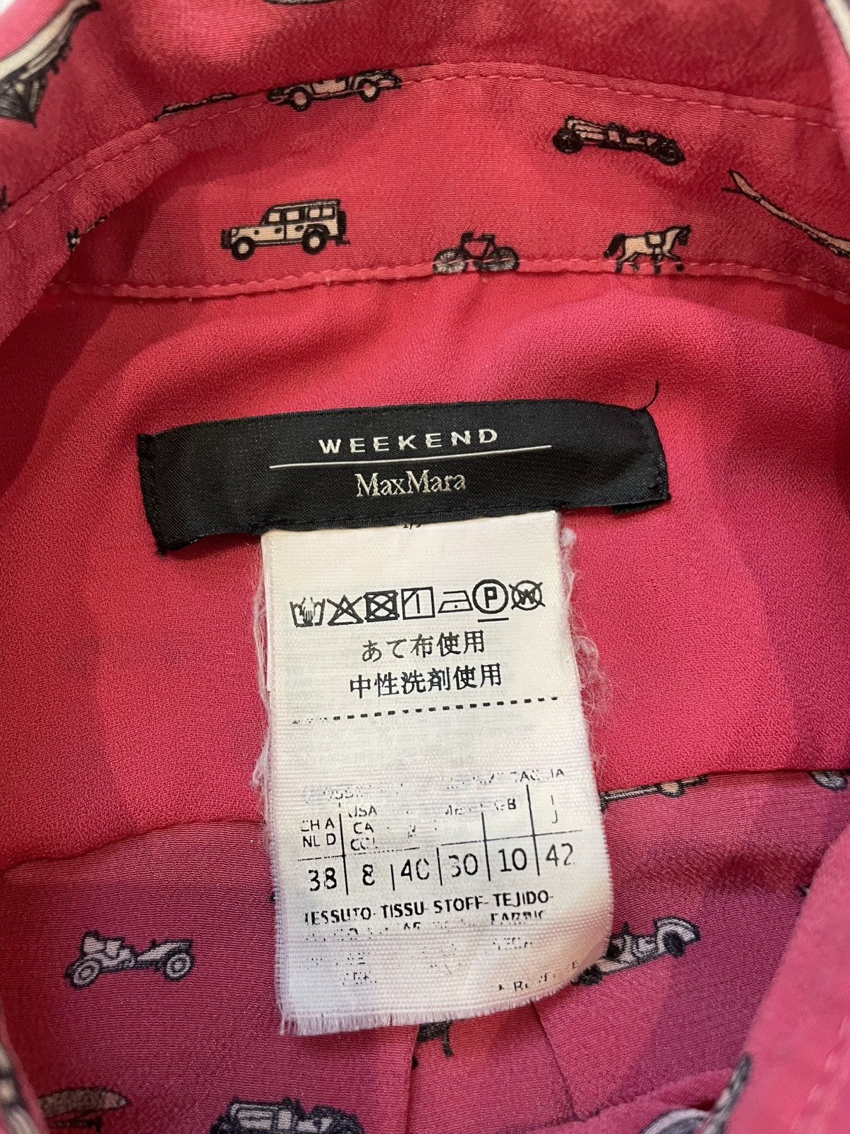 Weekend Max Mara Max Mara silk shirt Blouse Size XS / US 0-2 / IT 36-38 - 4 Thumbnail