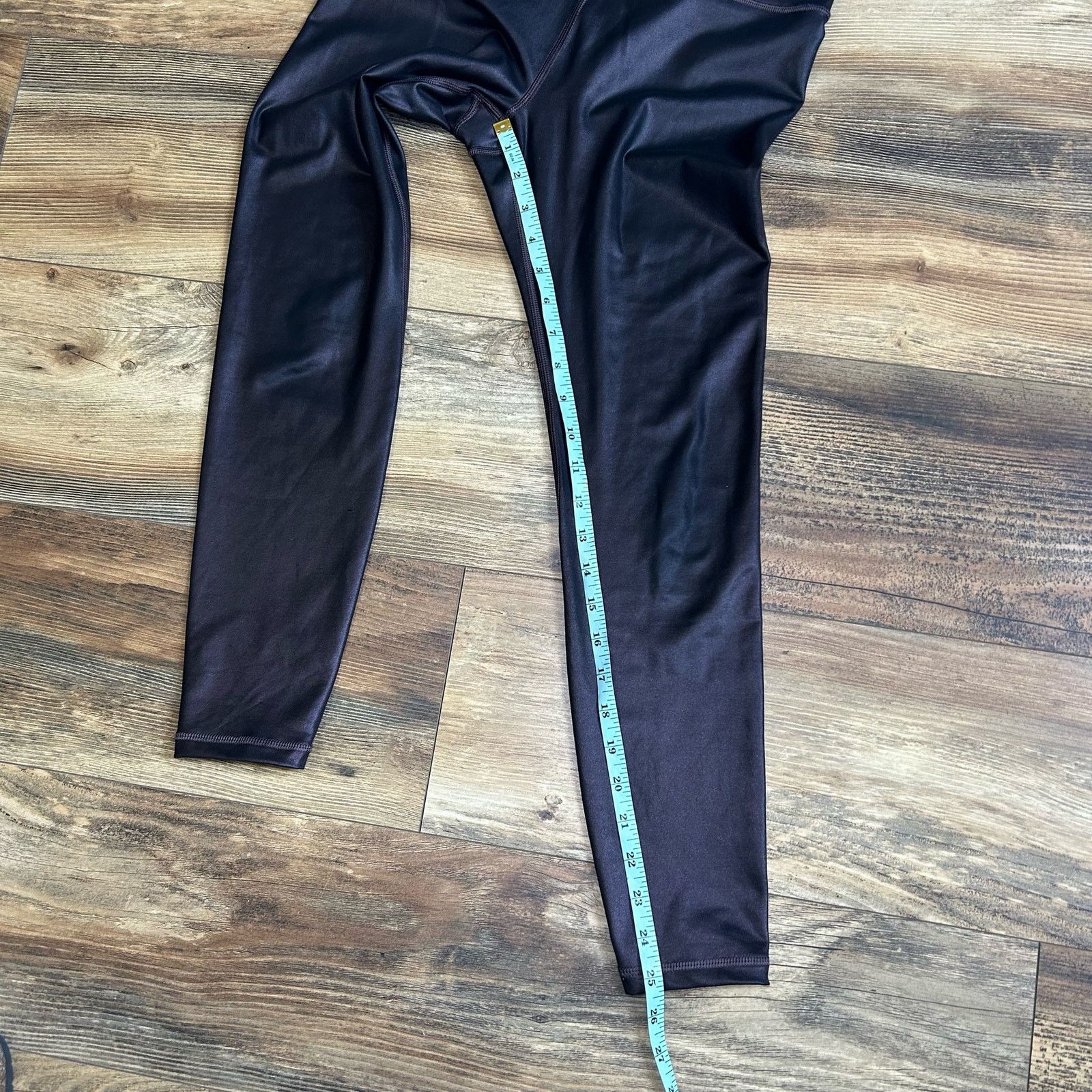 Athleta Athleta Iridescent Faux Leather Leggings High Rise Small Size 27" / US 4 / IT 40 - 10 Thumbnail
