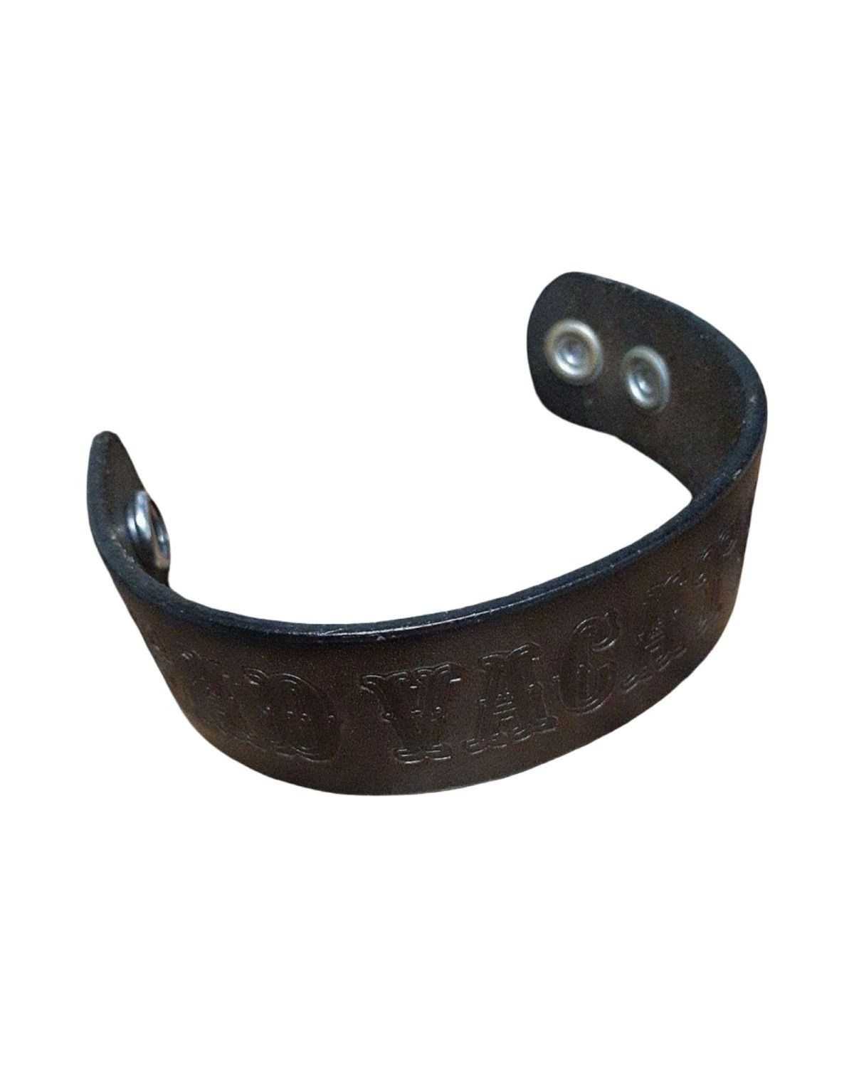 Hysteric Glamour “Sad Vacation” Leather Bracelet Size ONE SIZE - 3 Thumbnail