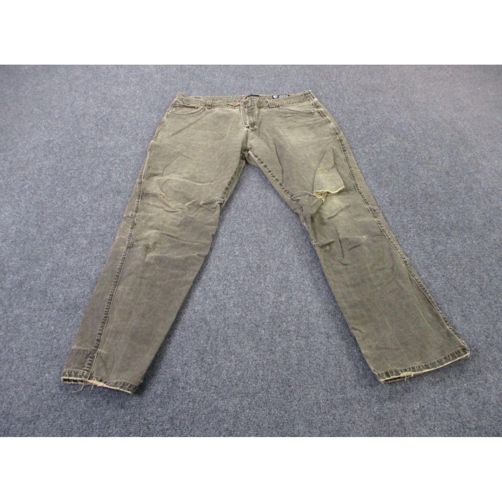 Vintage VINTAGE Kuhl Pants Mens 40 Beige Men Outdoors Hiking Work Patina Dyed Distressed Size US 40 / EU 56 - 2 Thumbnail
