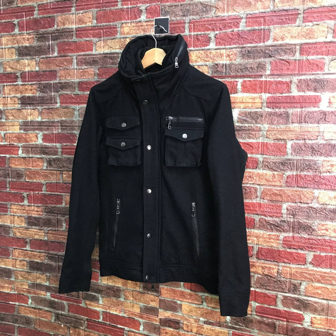 semanticdesign ARCHIVE Semantic Design "Bono" Cyberpunk Tactical Jacket Size US M / EU 48-50 / 2 - 2 Thumbnail