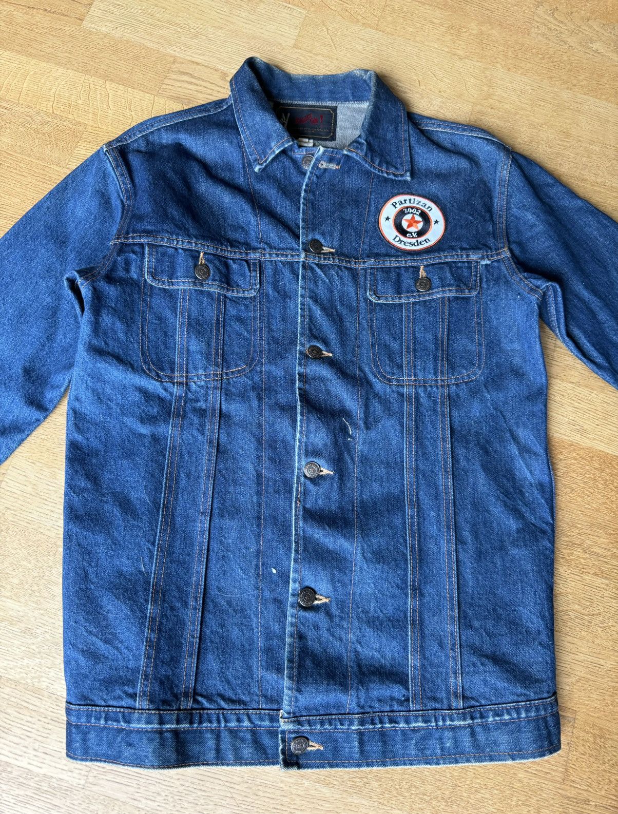 Salvage × Vintage VTG 1970‘s Selvedge Right On/Elder M.F.G Jacket Size US L / EU 52-54 / 3 - 3 Thumbnail