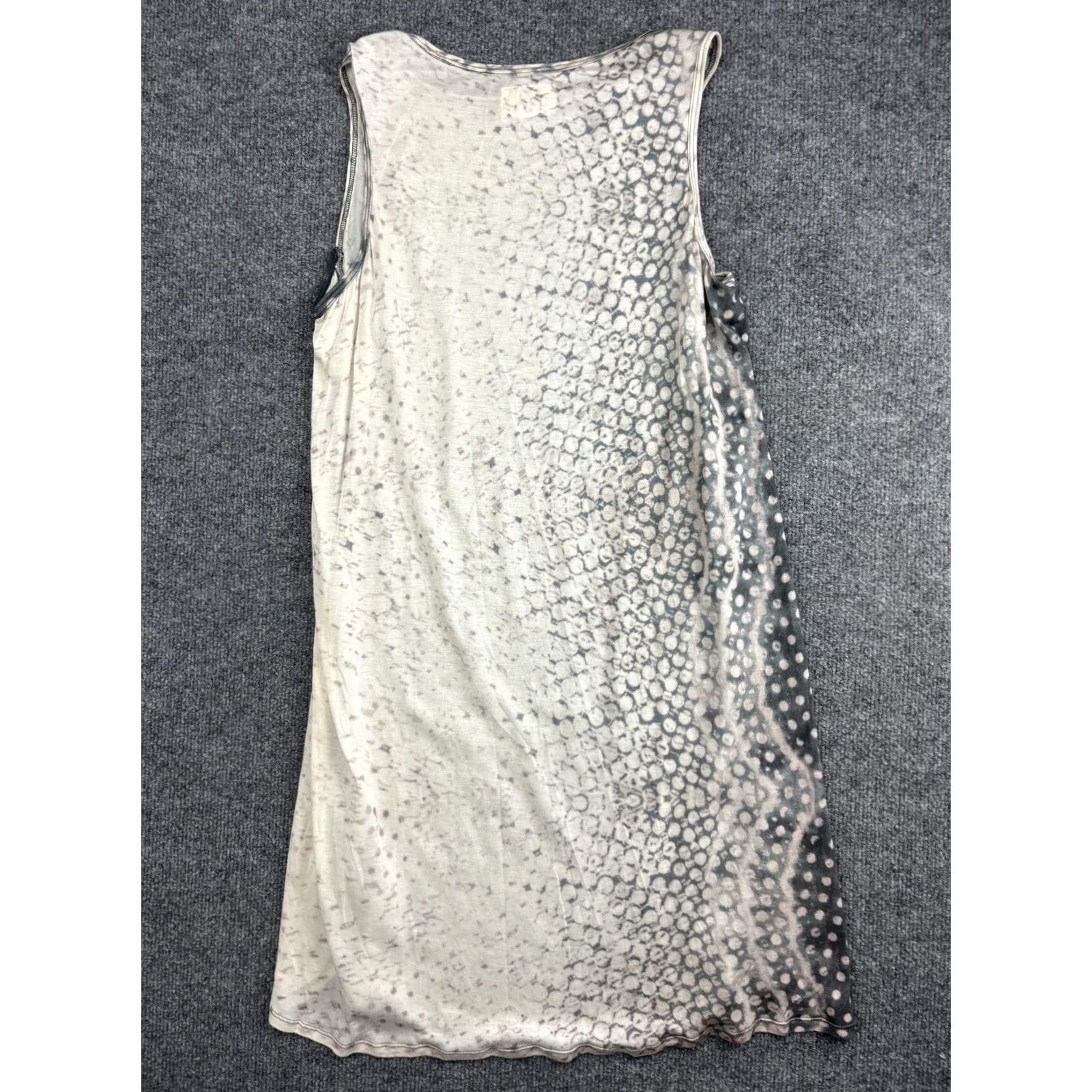 Johnny Was Johnny Was Biya Dress Womens Small Tank Dress Sleeveless Silk Modal Polka Dot Beig e Size S / US 4 / IT 40 - 6 Thumbnail