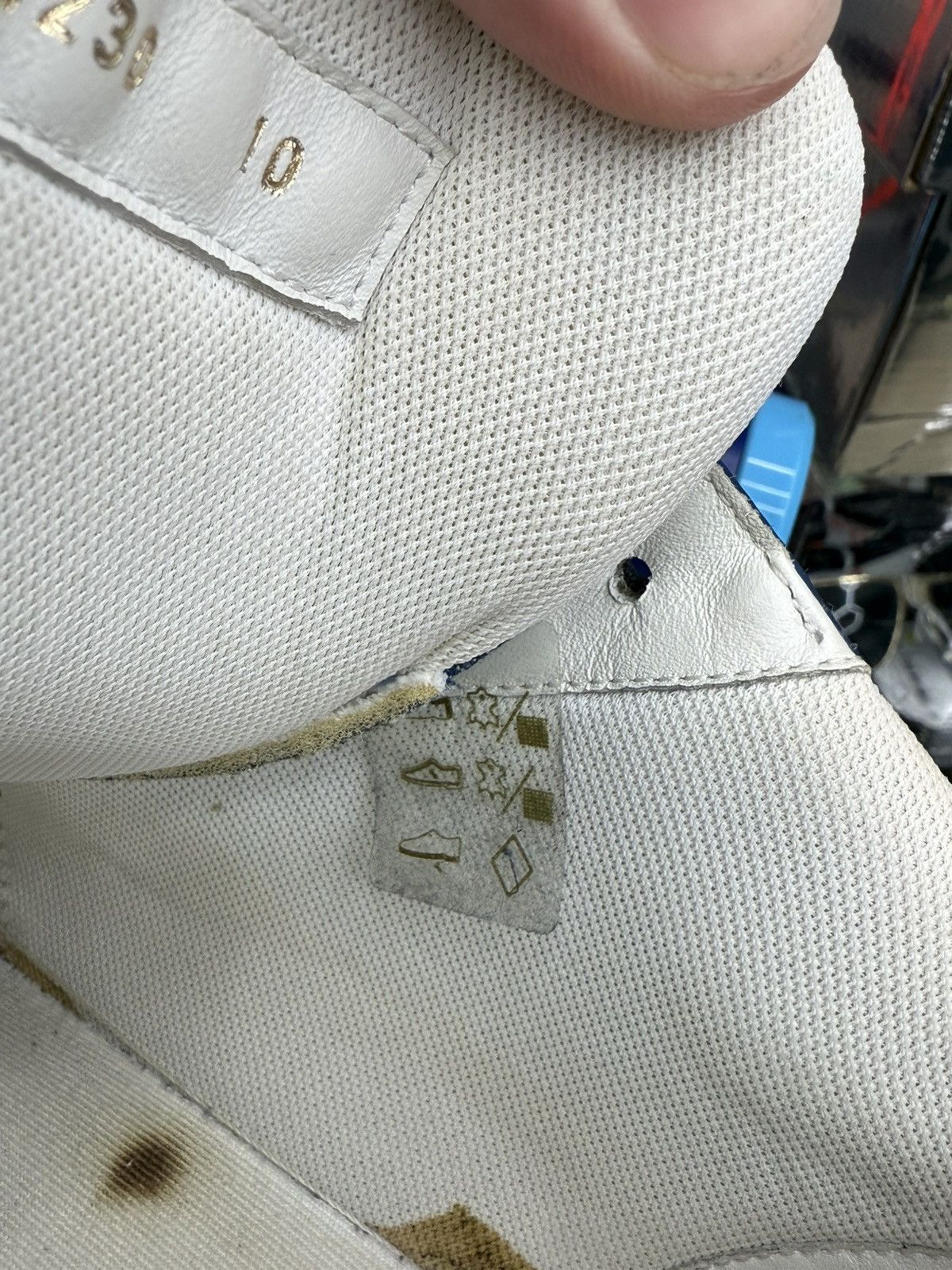 Louis Vuitton Louis Vuitton Trainer Denim Monogram size 10LV / 11 US Size US 11 / EU 44 - 24 Thumbnail
