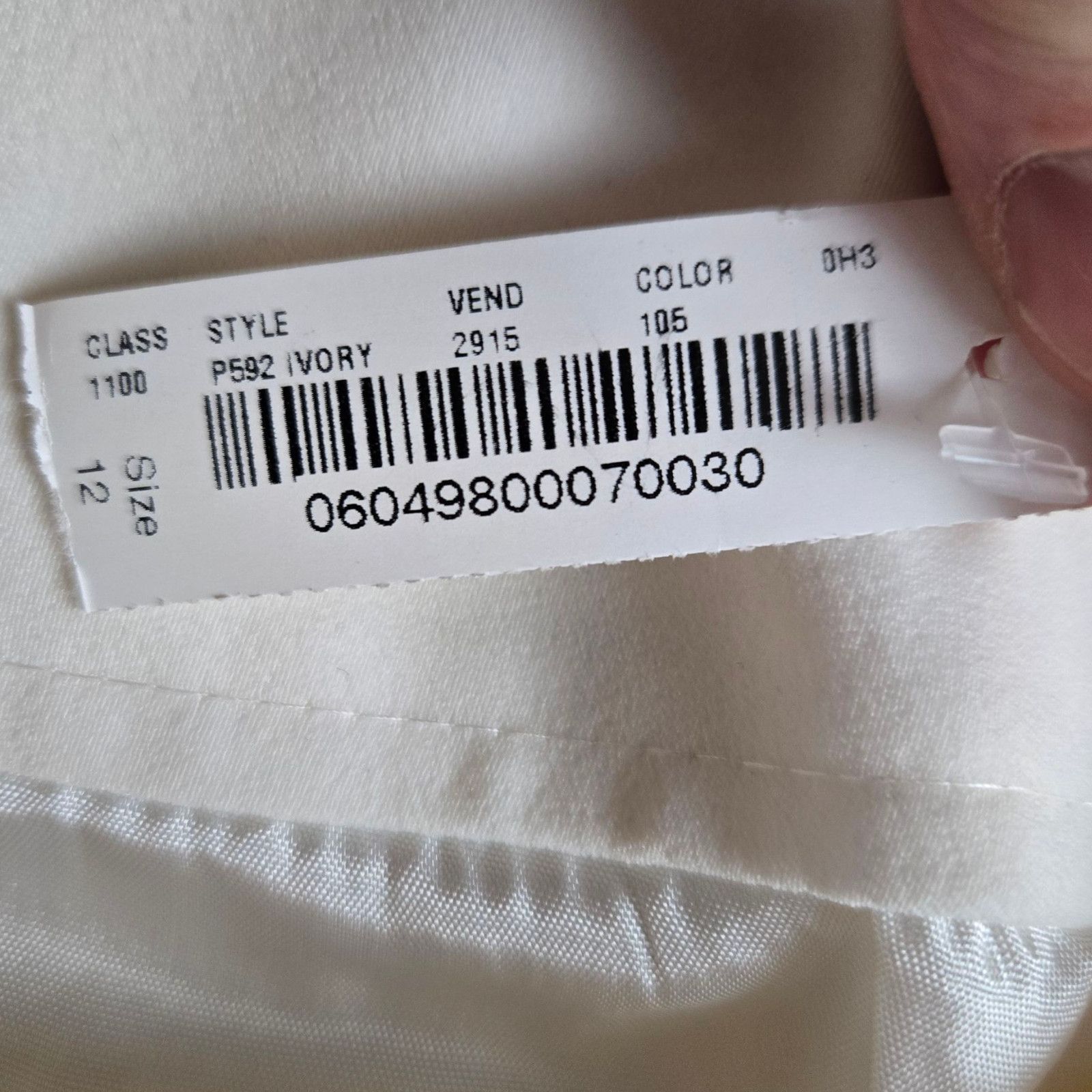 WHBM Ivory Wide Leg Dress Pants Size 12