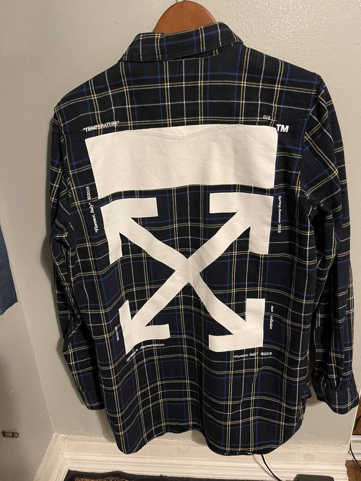 Off-White × Pyrex Vision × Virgil Abloh OFF-WHITE C/O VIRGIL ABLOH BLUE ...