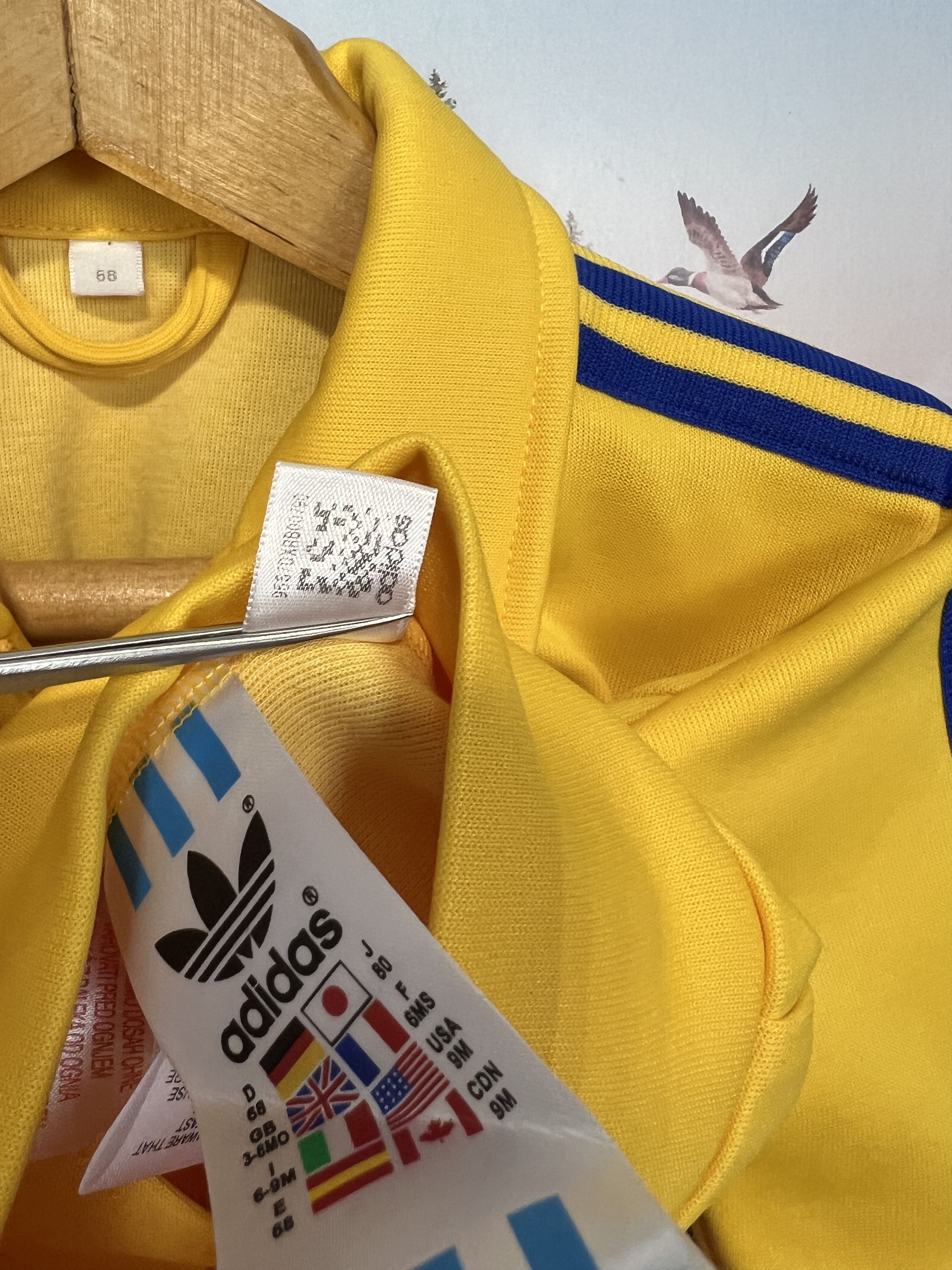 Adidas Sweden Football Jacket Track World Cup Size Boys 6M Size US XXS / EU 40 - 10 Thumbnail