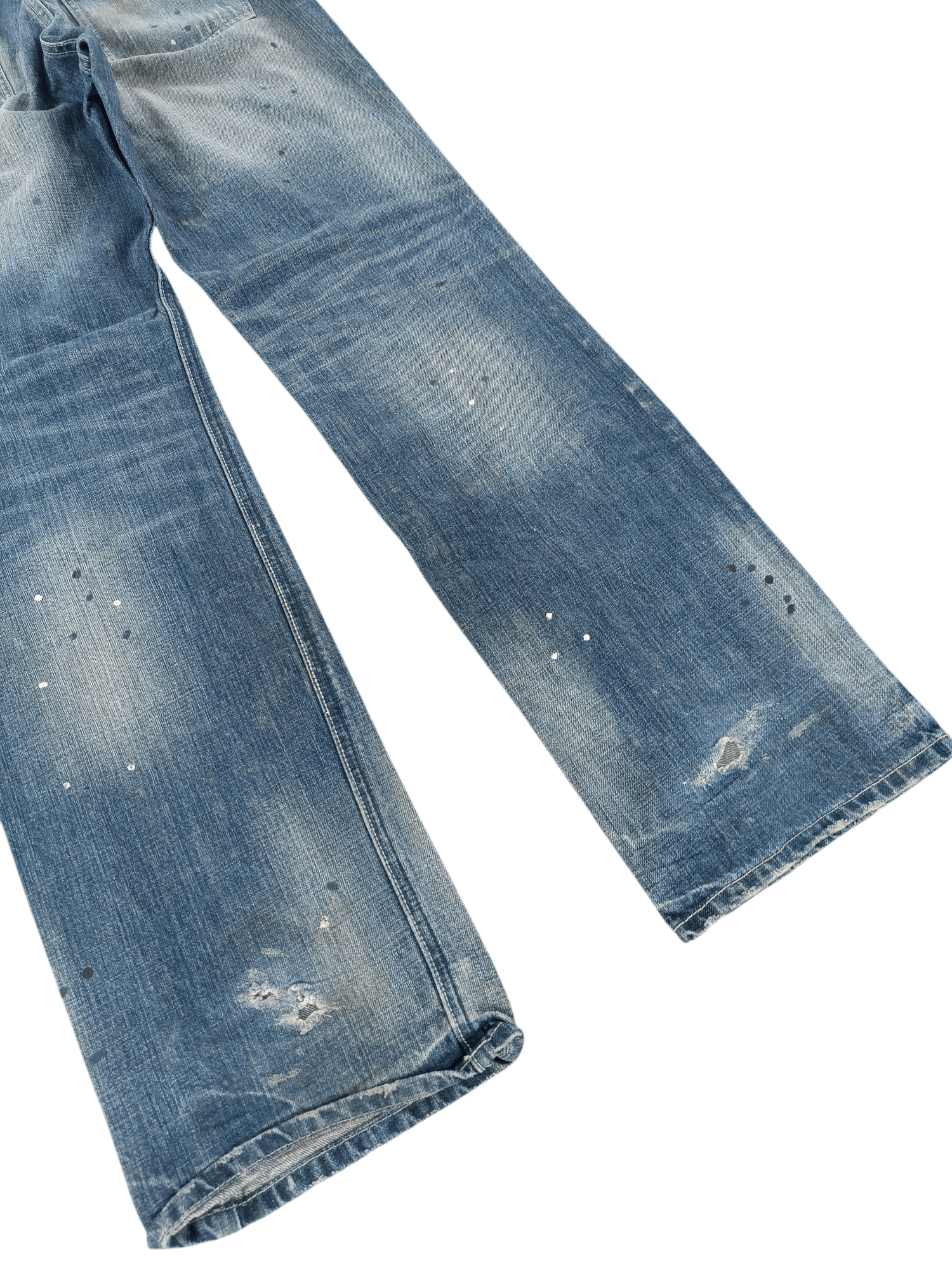 If Six Was Nine × Japanese Brand × Jean 🔥 VTG FLARED 🔥 Japanese Nylaus Rare Design Jeans Size US 30 / EU 46 - 3 Thumbnail