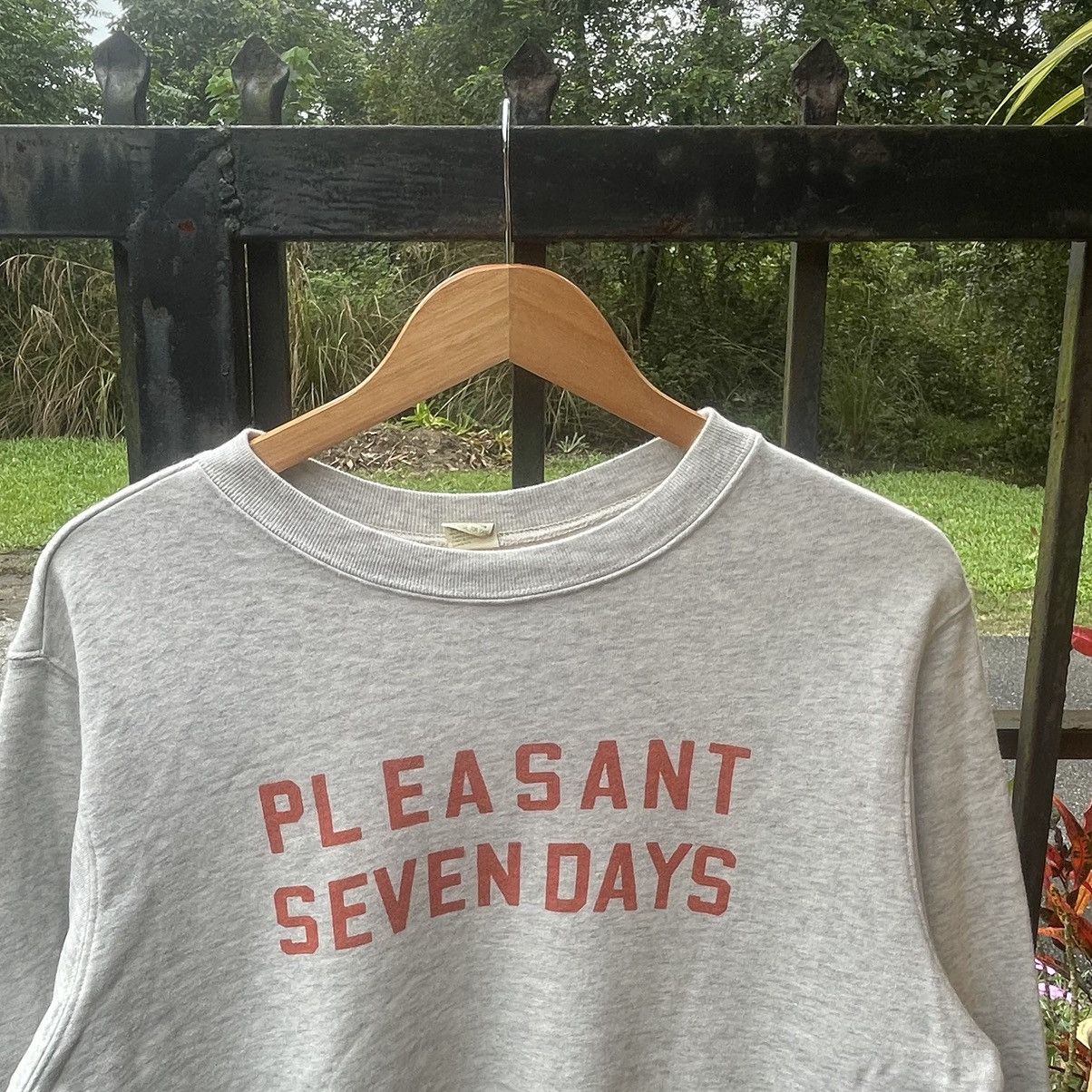 Vintage 🔥Vintage 80s Pleasant Seven Days Sweatshirts Size US M / EU 48-50 / 2 - 3 Thumbnail