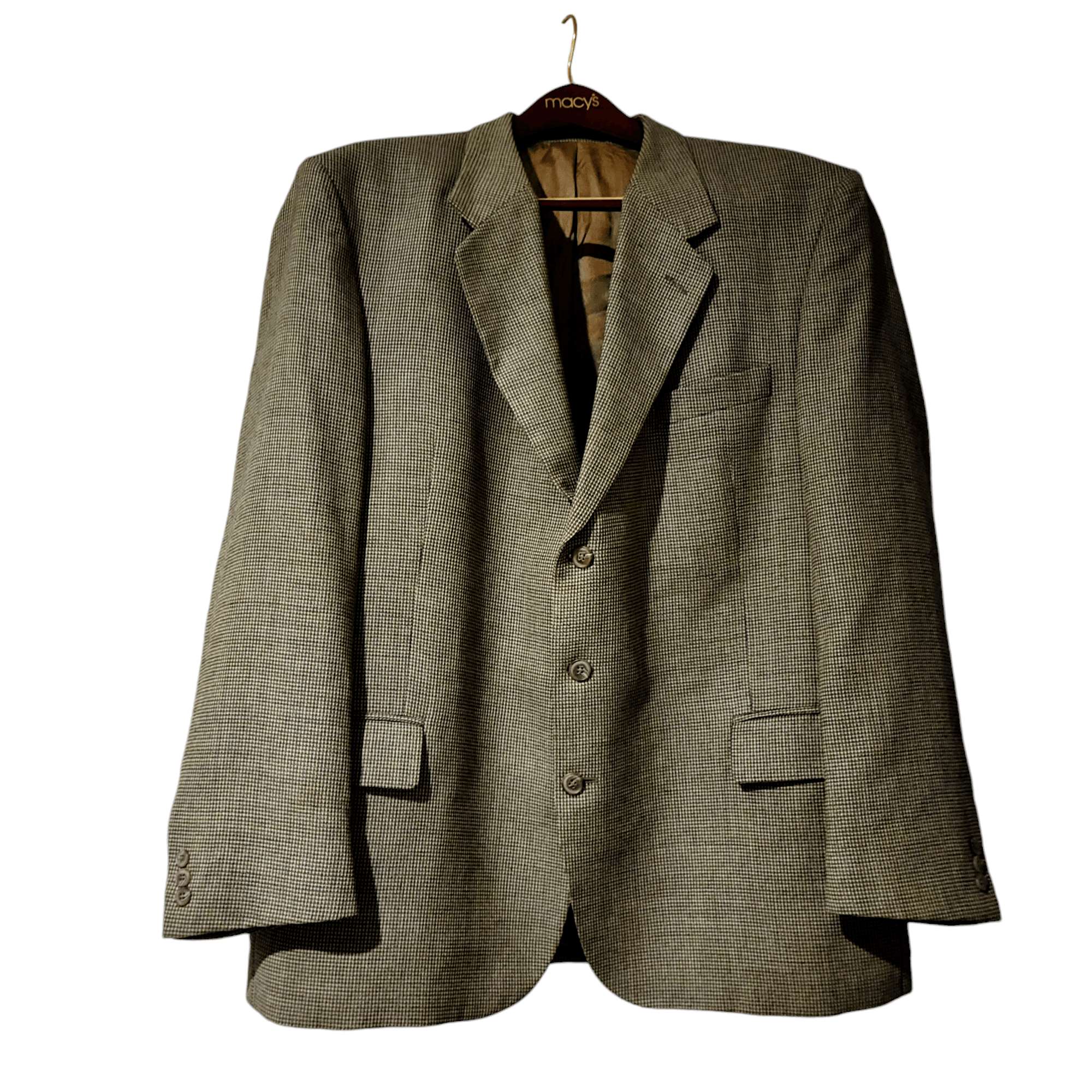 Other English Manor Light Brown Sports Coat Suit Jacket Size 46R - 8 Thumbnail