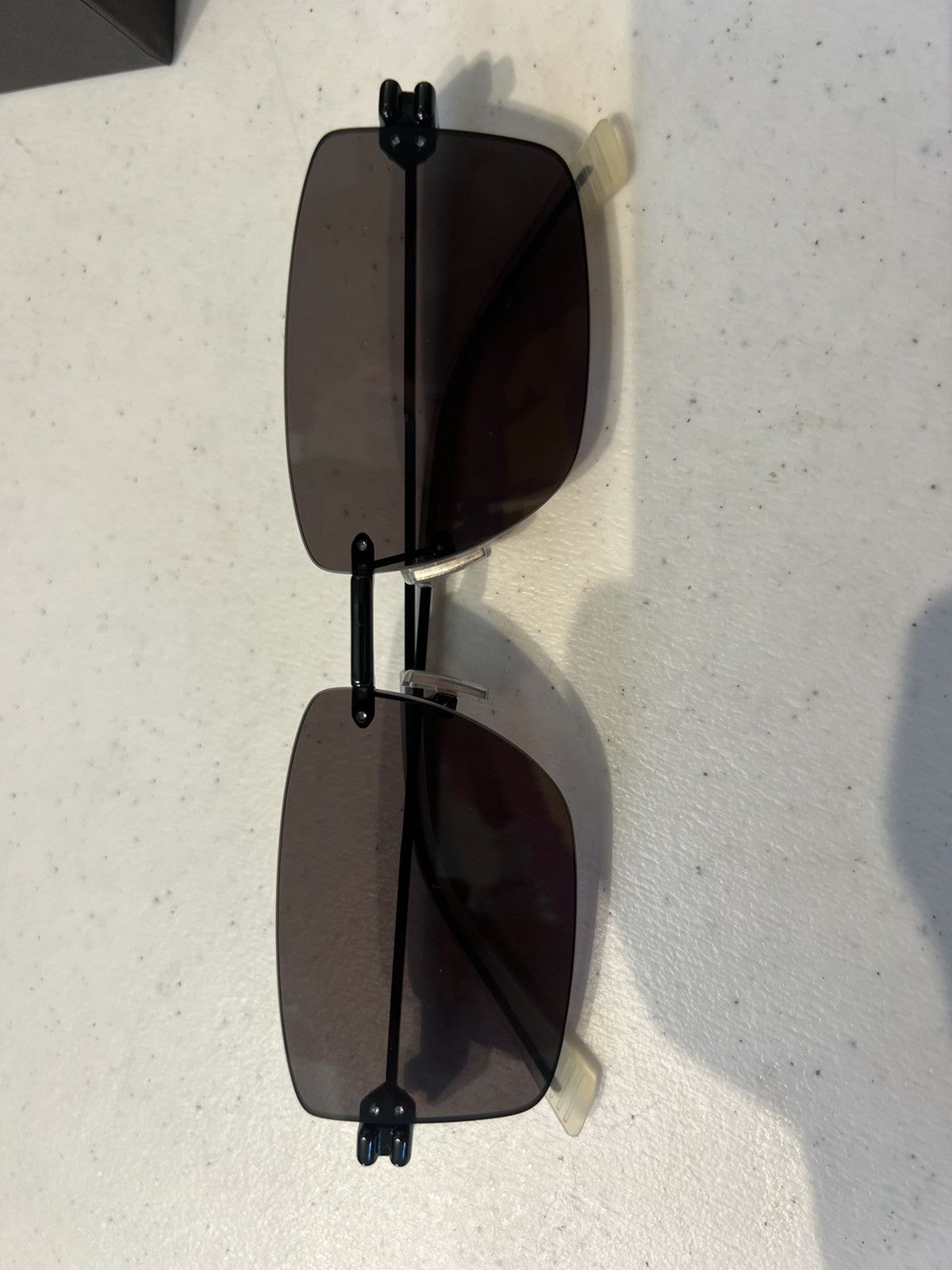 Bottega Veneta Bottega black boxy sunglasses Size ONE SIZE - 1 Thumbnail